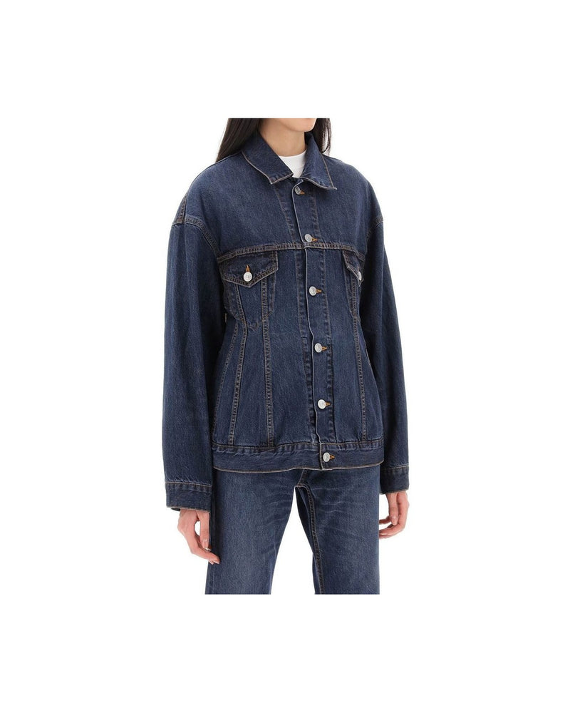 Balenciaga Blue Cotton Shirt Glam Steals