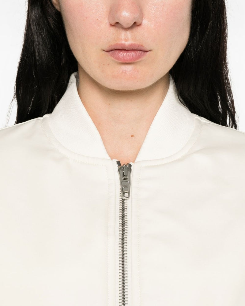 Balenciaga Cropped Bomber Jacket Glam Steals