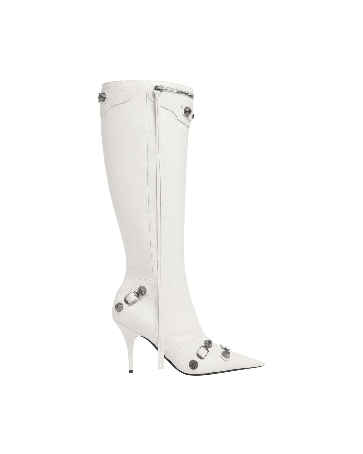 Balenciaga Cagole 90mm Knee High Boots Glam Steals