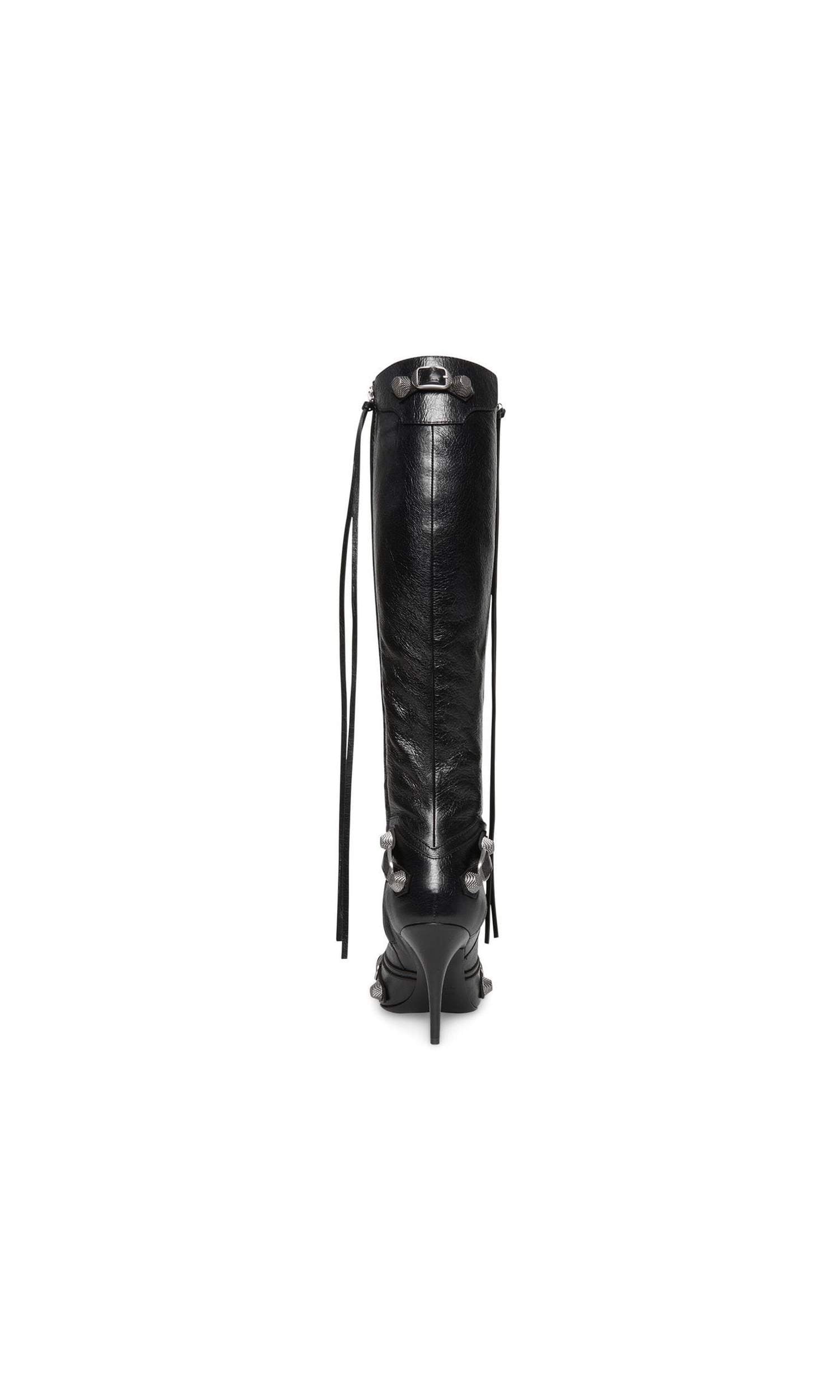 Balenciaga Cagole 90mm Knee High Boots Glam Steals