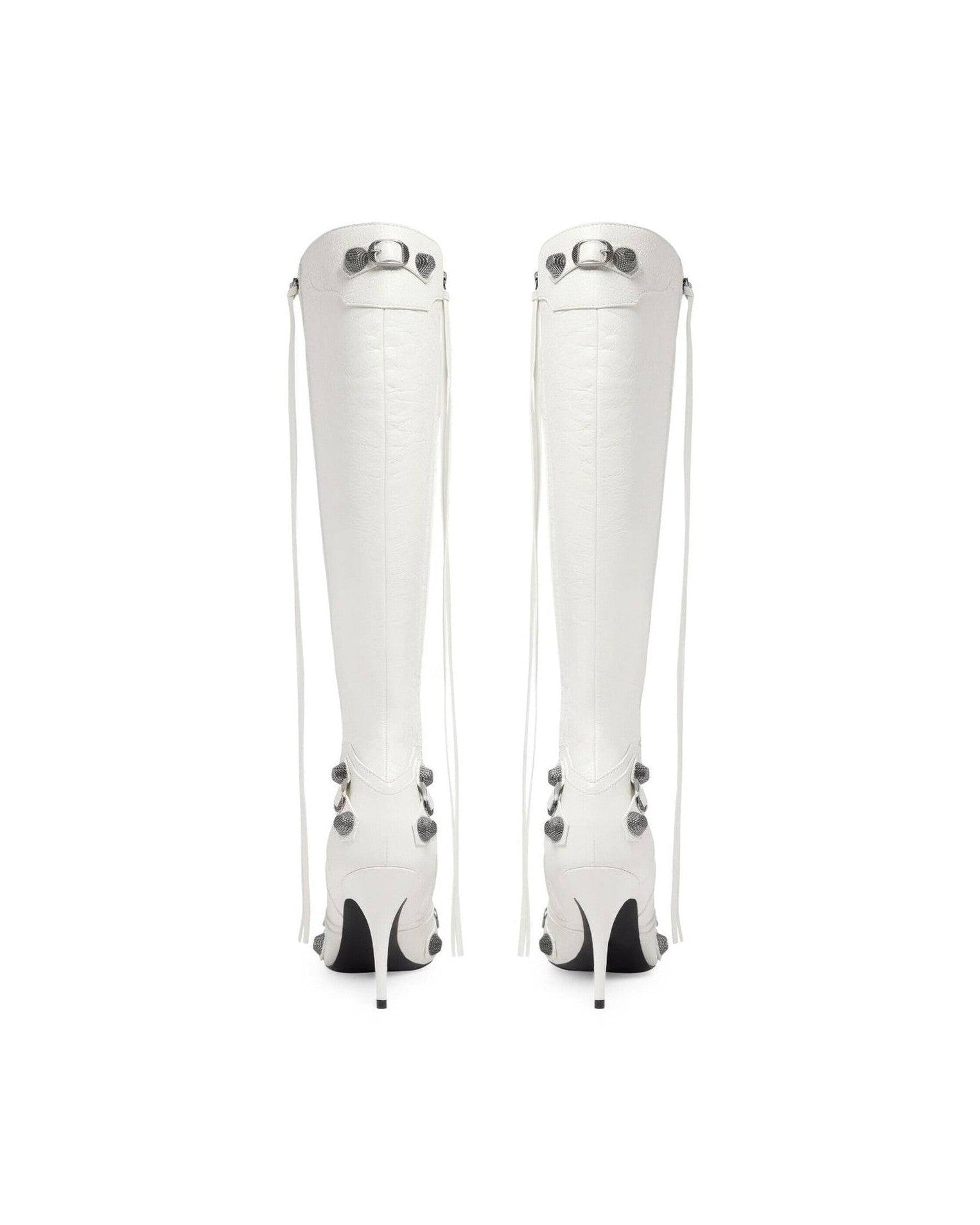 Balenciaga Cagole 90mm Knee High Boots Glam Steals