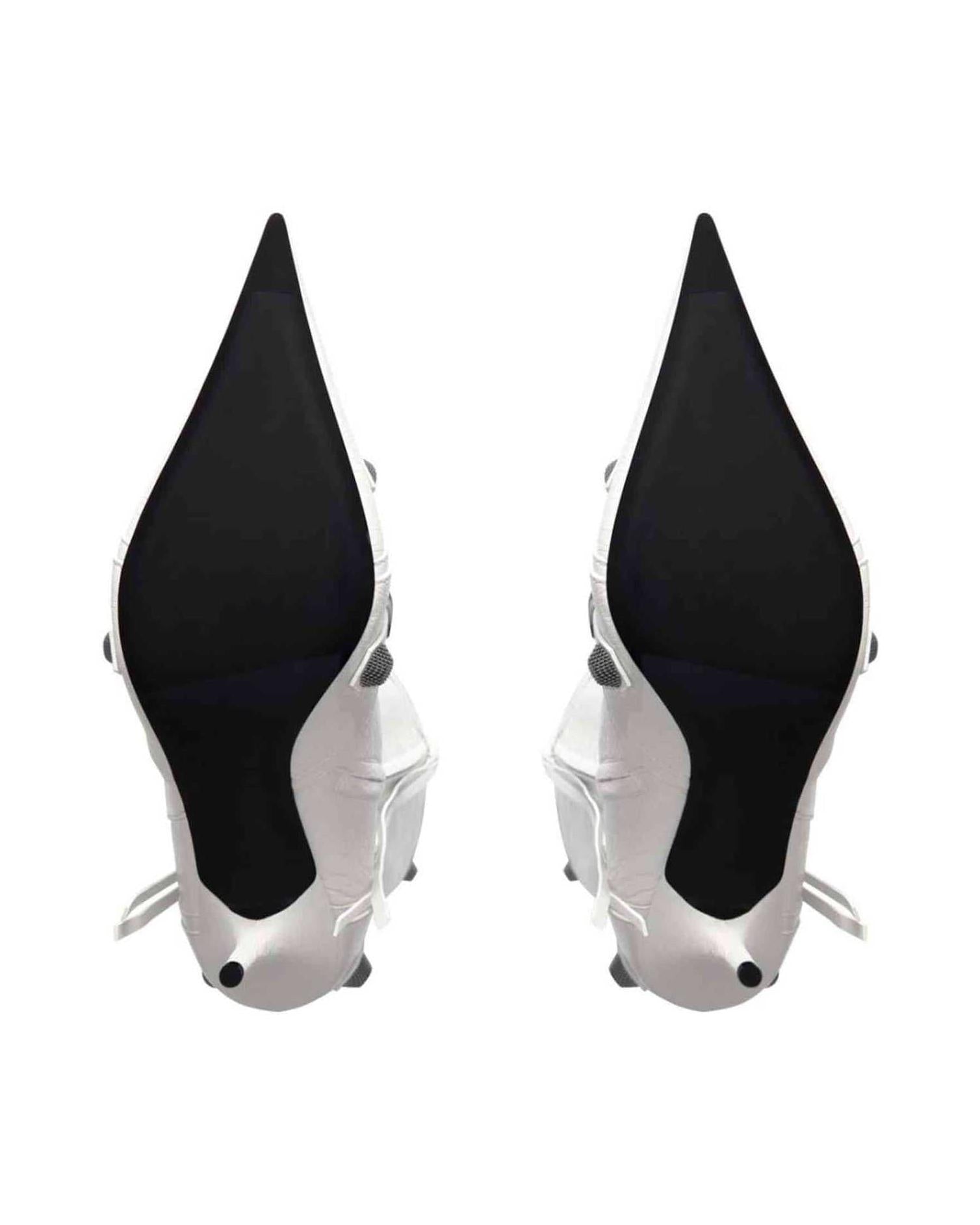 Balenciaga Cagole 90mm Knee High Boots Glam Steals