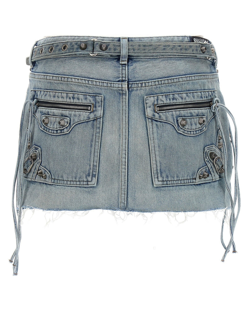 Balenciaga Cagole Mini Skirt Glam Steals