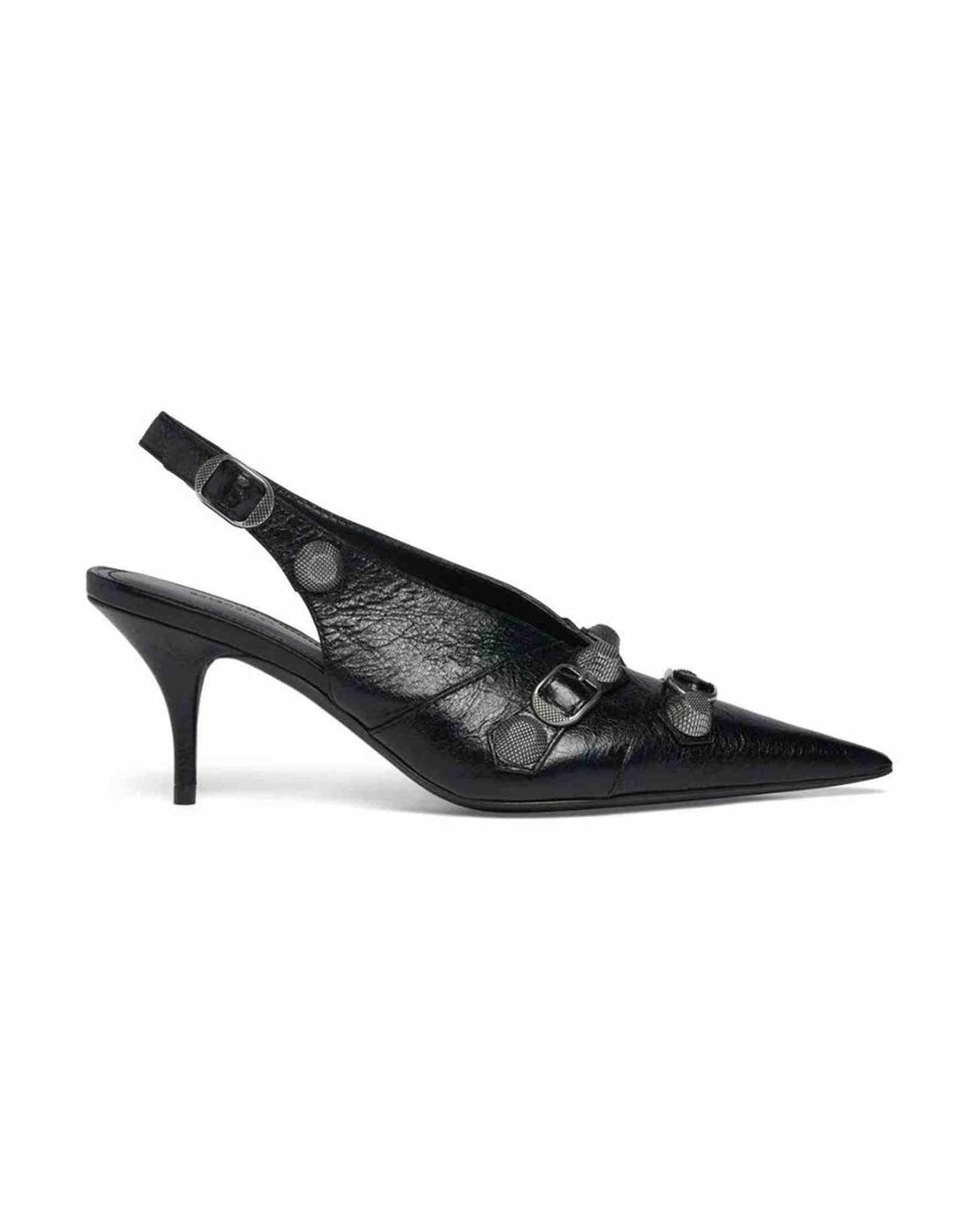 Balenciaga Cagole Slingback Pumps Glam Steals