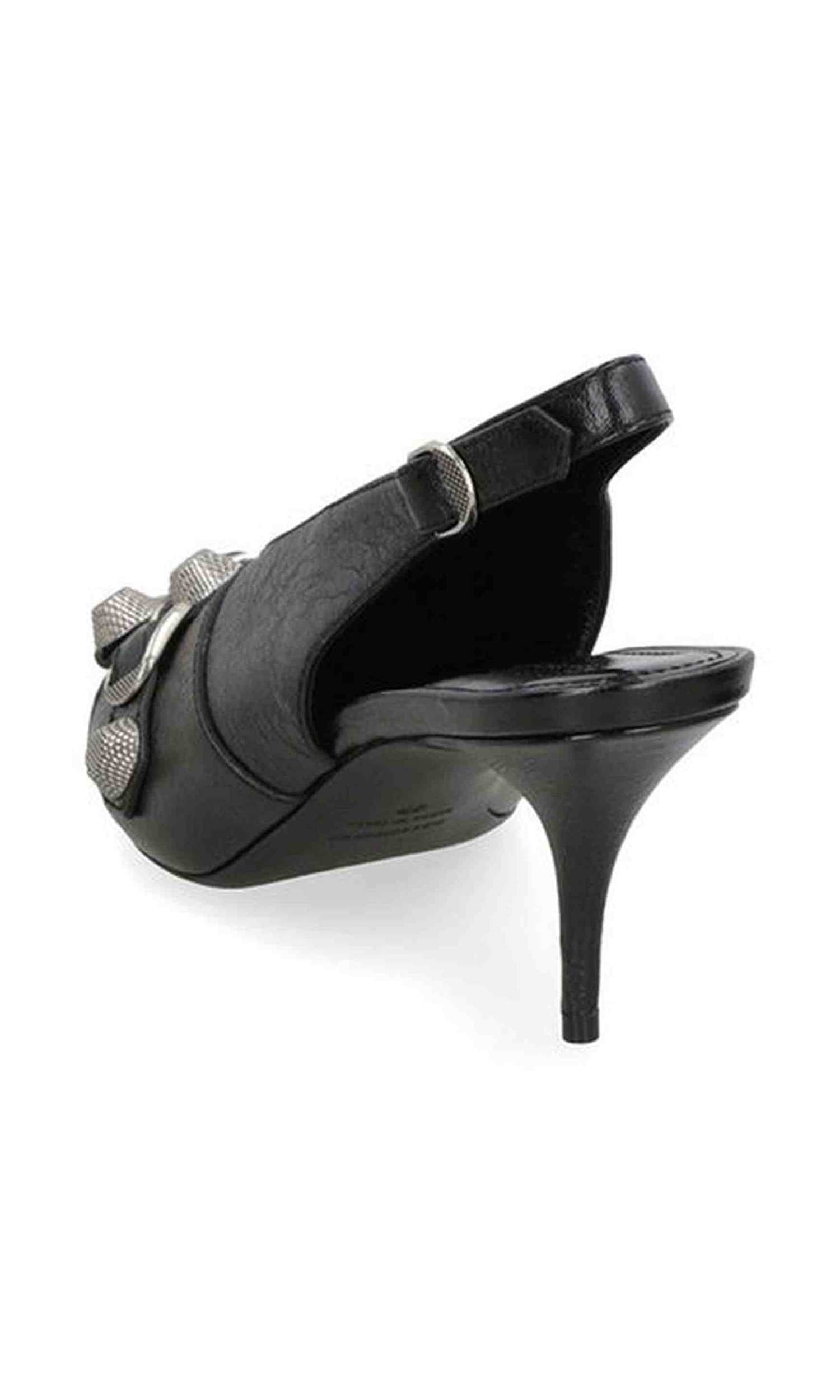Balenciaga Cagole Slingback Pumps Glam Steals