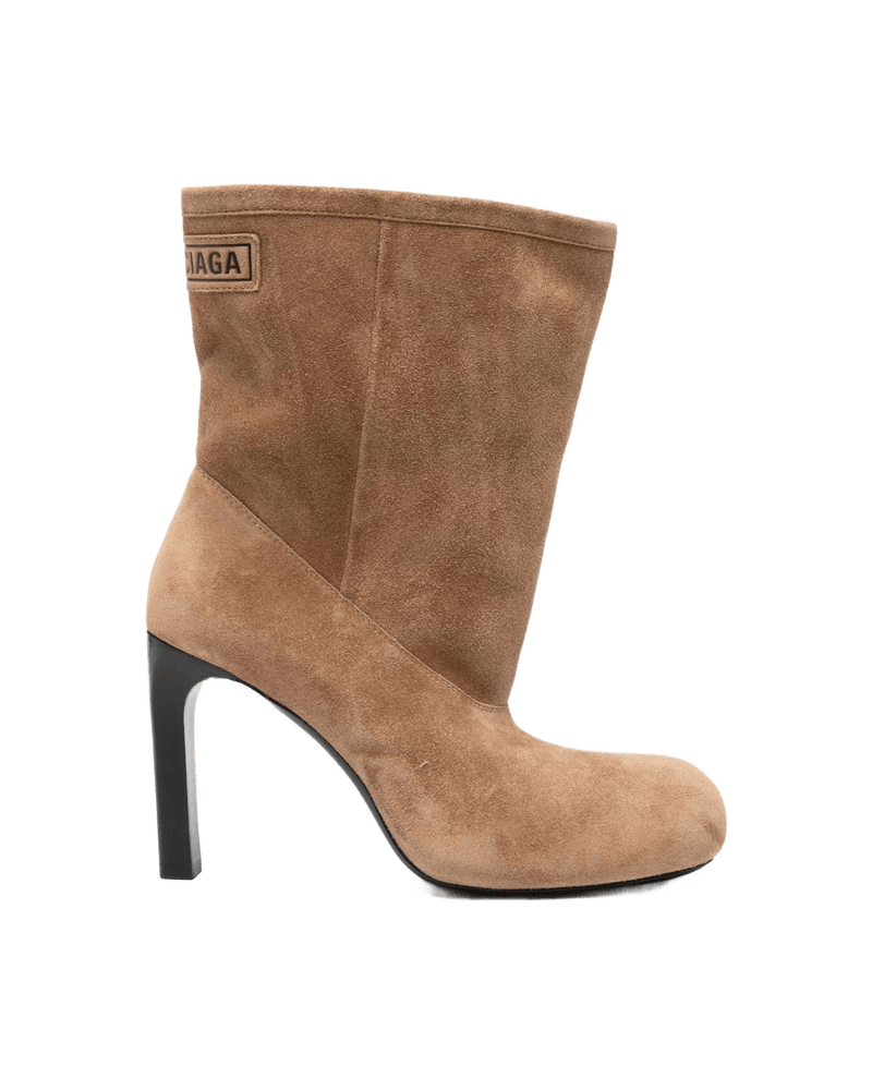 Balenciaga Camel Boots Glam Steals