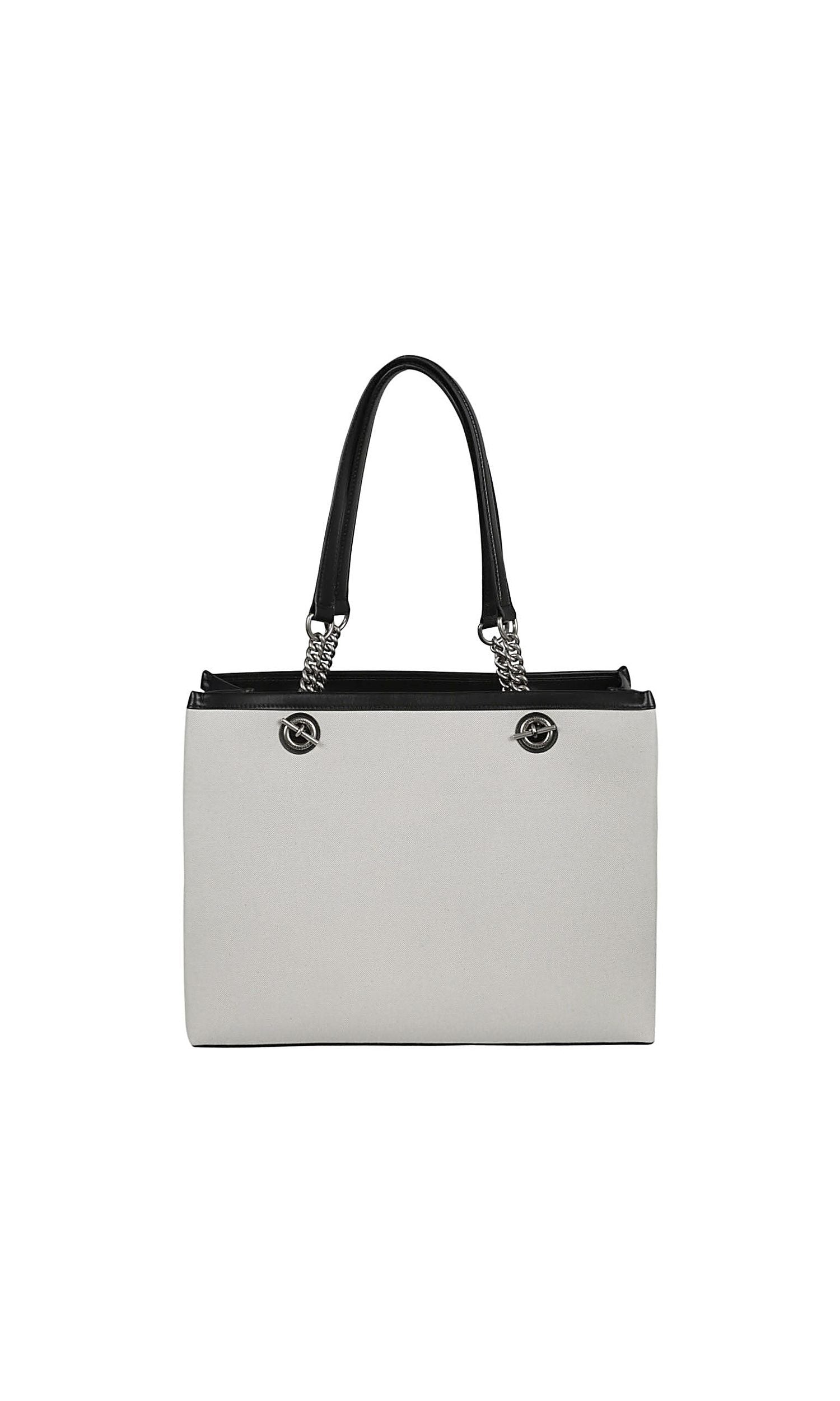 Balenciaga Canvas Logo Print Tote Bag Glam Steals