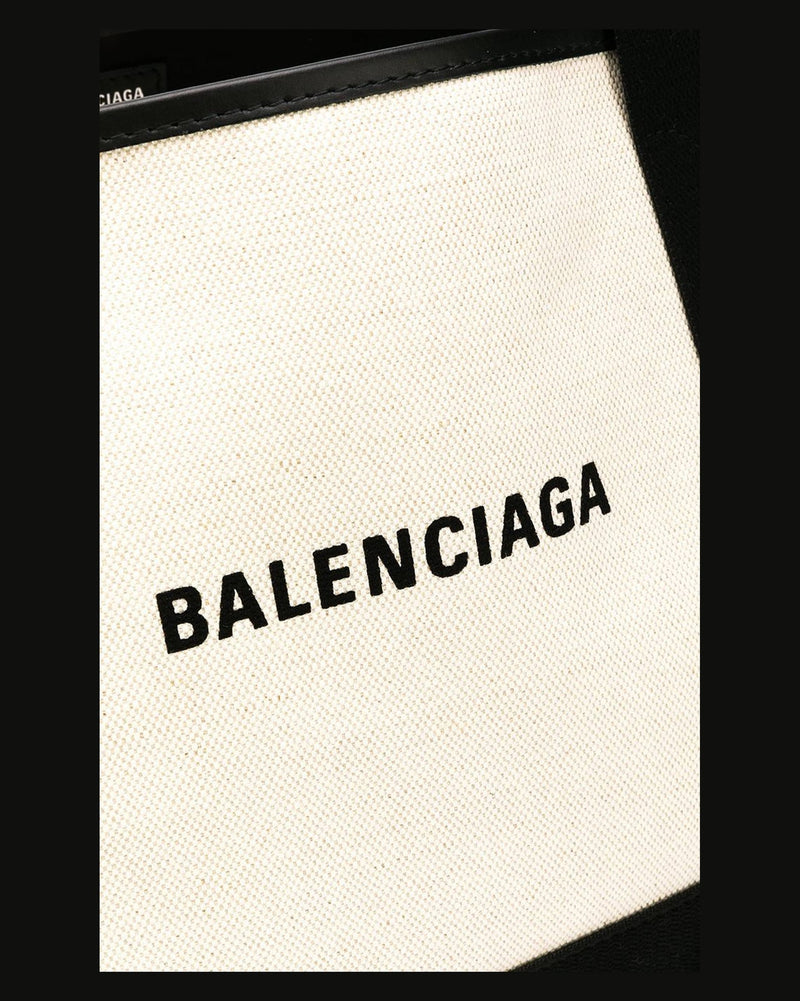 Balenciaga Canvas Tote with Removable Pouch Glam Steals