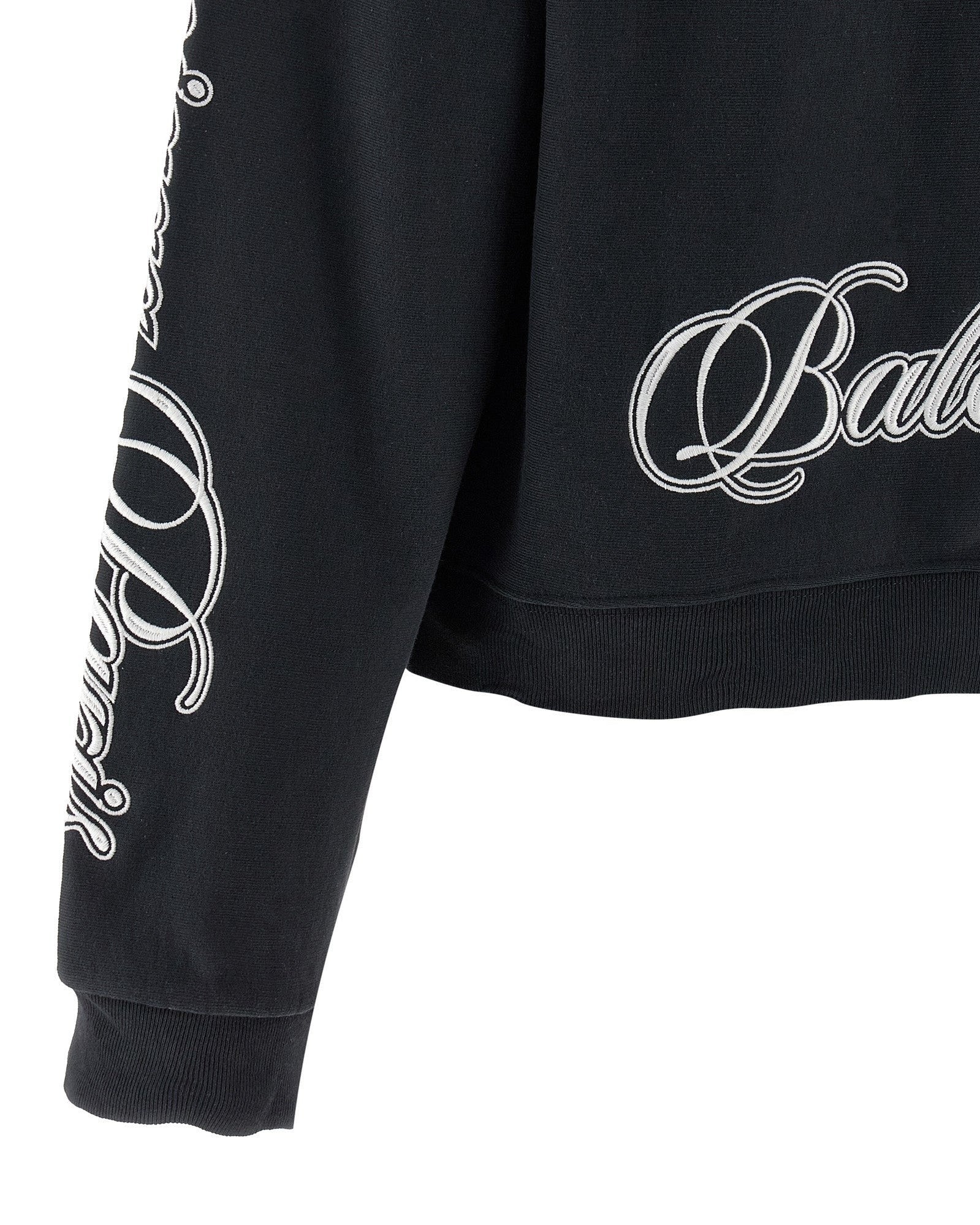 Balenciaga Cursive Hoodie Glam Steals