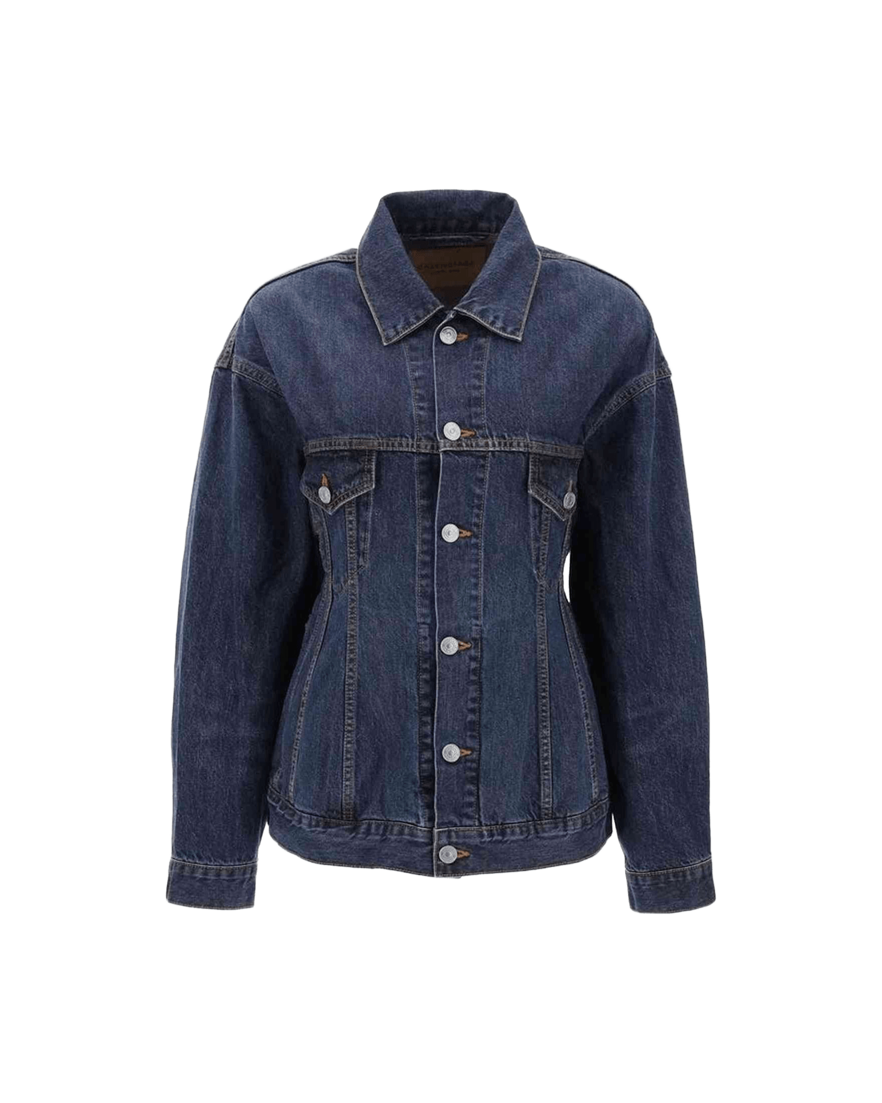 Balenciaga Denim Hourglass Jacket Glam Steals