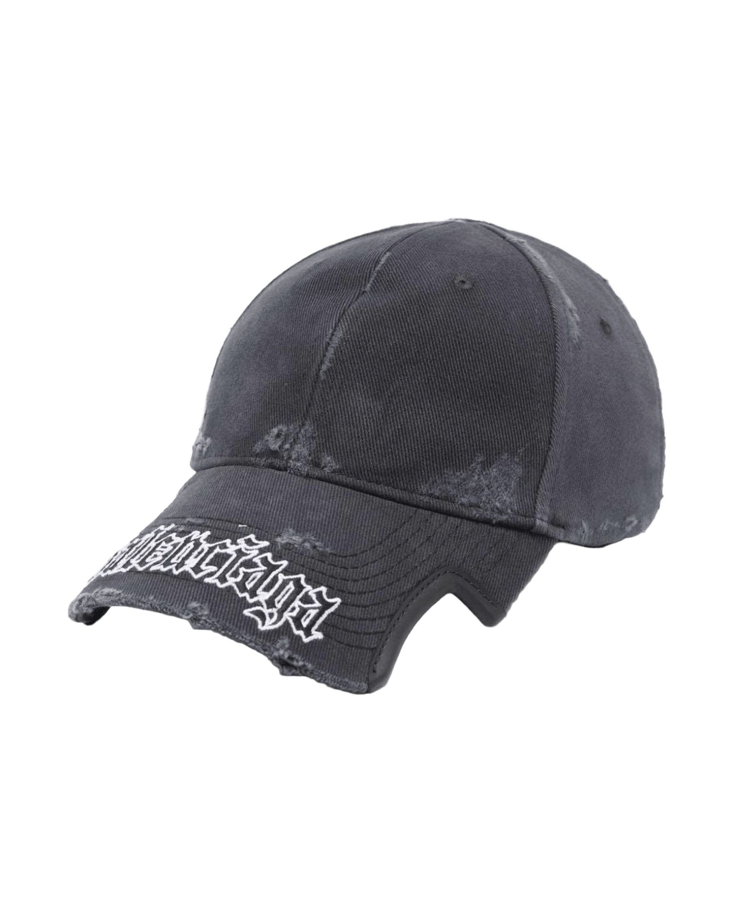 Balenciaga Distressed Logo Cap Glam Steals