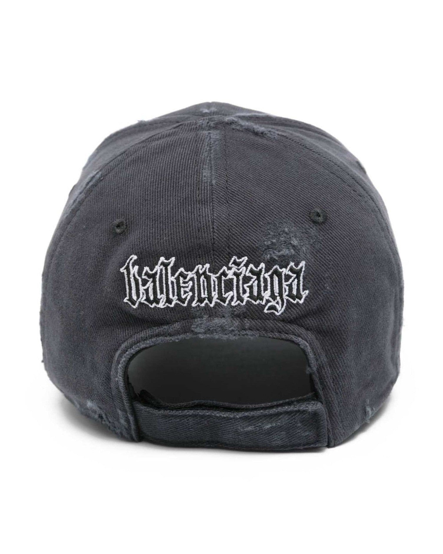 Balenciaga Distressed Logo Cap Glam Steals