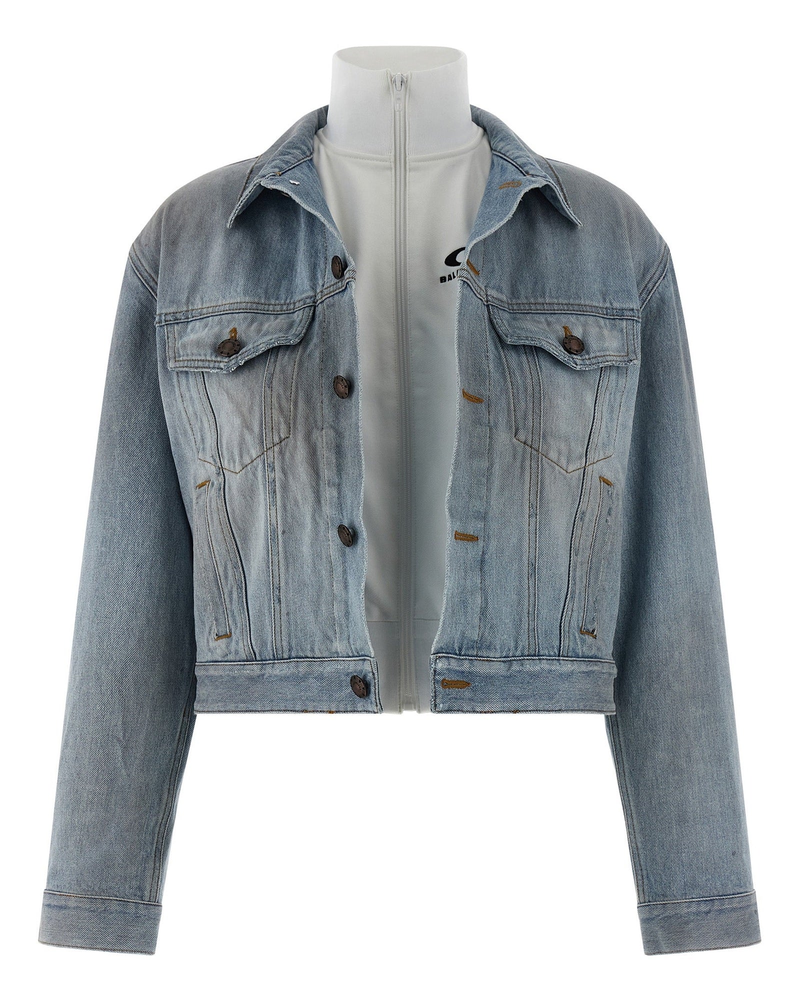 Balenciaga Double Layer Jacket Glam Steals