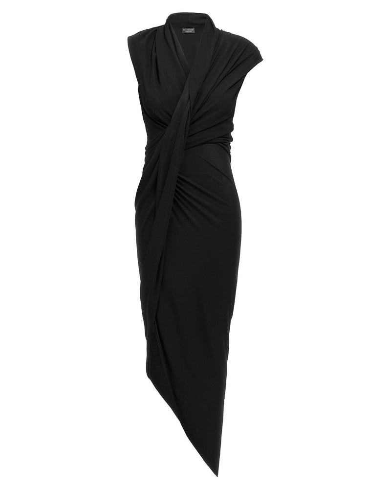 Balenciaga Draped Dress Glam Steals