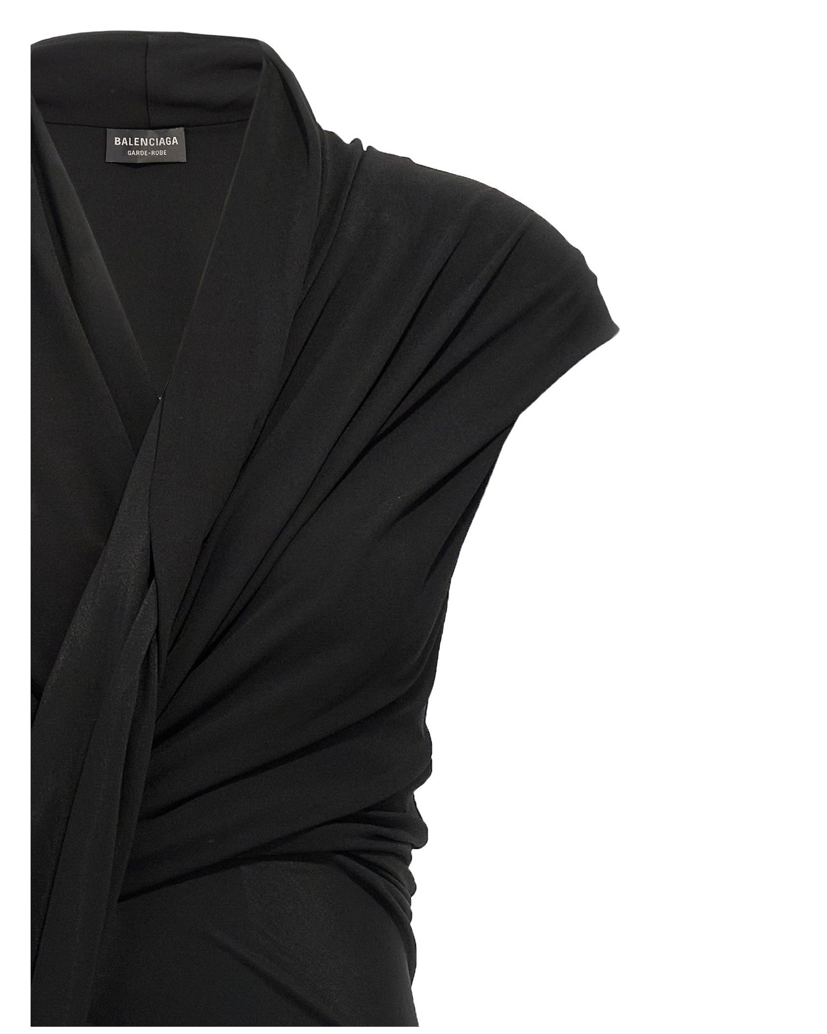 Balenciaga Draped Dress Glam Steals