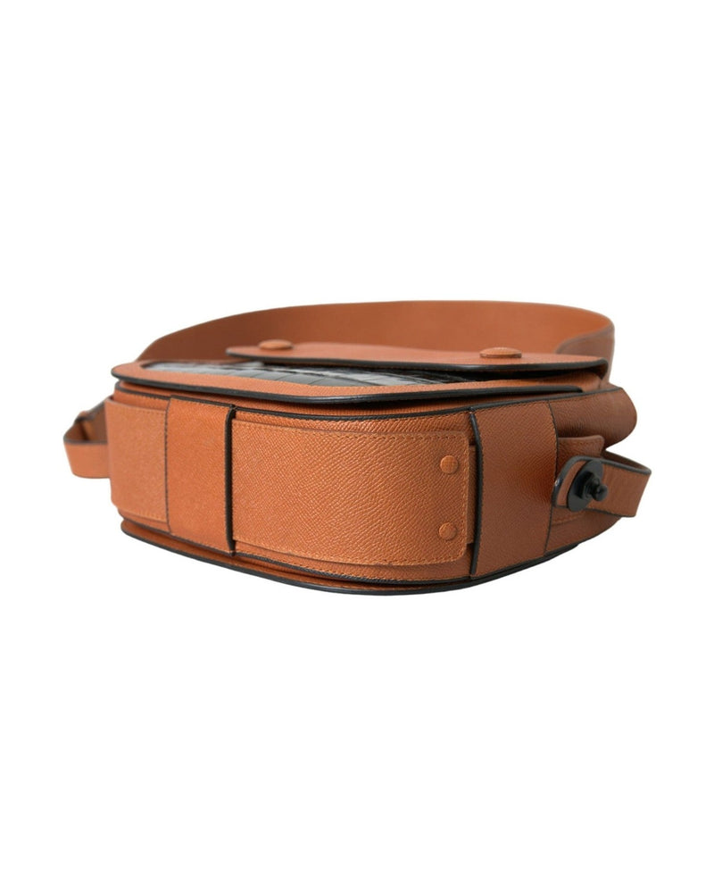 Balenciaga Elegant Crocodile Leather Camera Bag Glam Steals