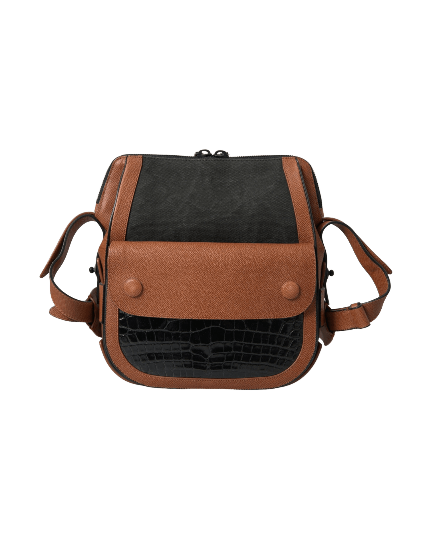 Balenciaga Elegant Crocodile Leather Crossbody Bag Glam Steals