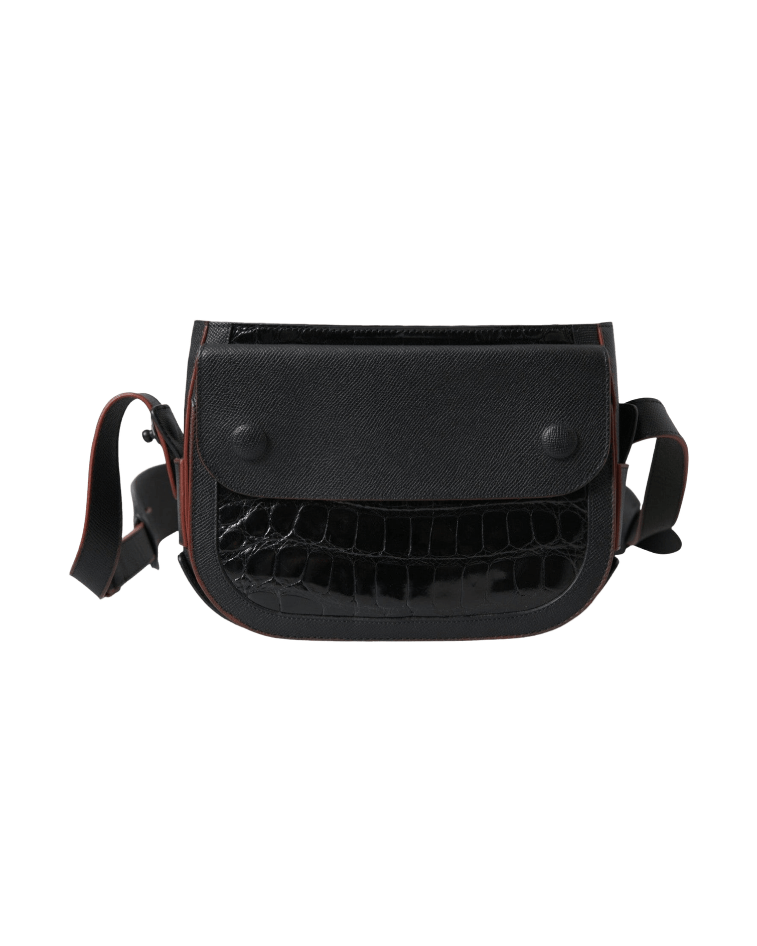 Balenciaga Elegant Exotic Leather Camera Bag Glam Steals