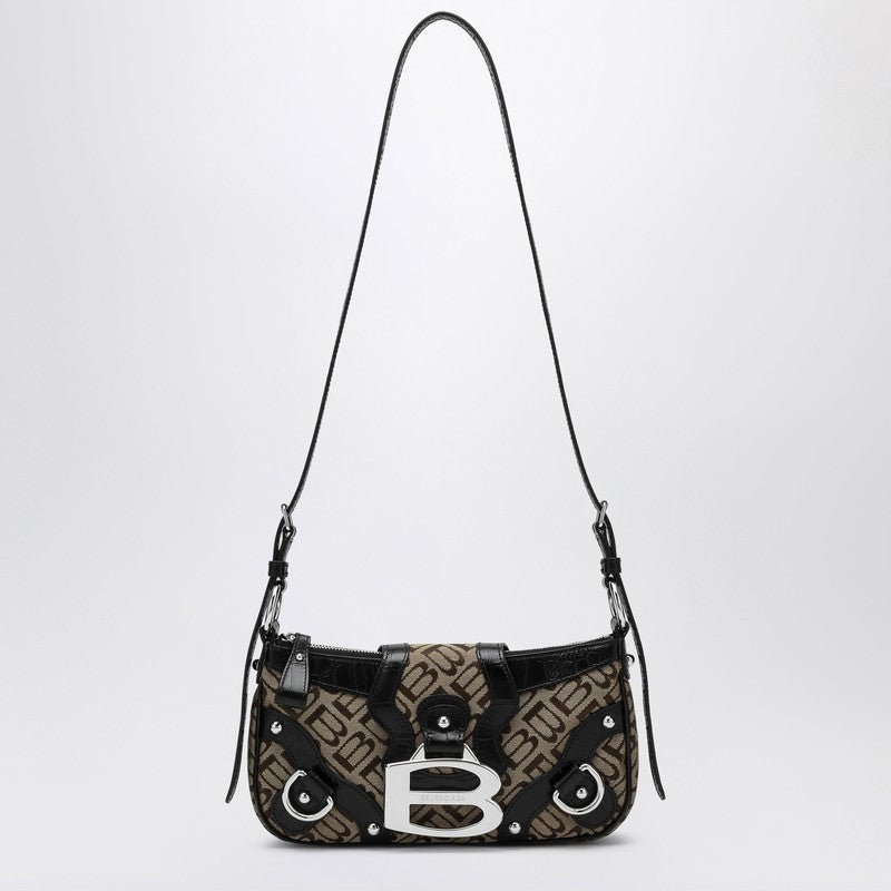 Balenciaga Essex Small Bag Ebony/beige/black Glam Steals