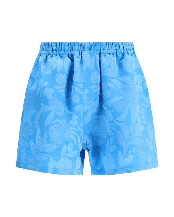 Balenciaga Floral Patterned Shorts Glam Steals