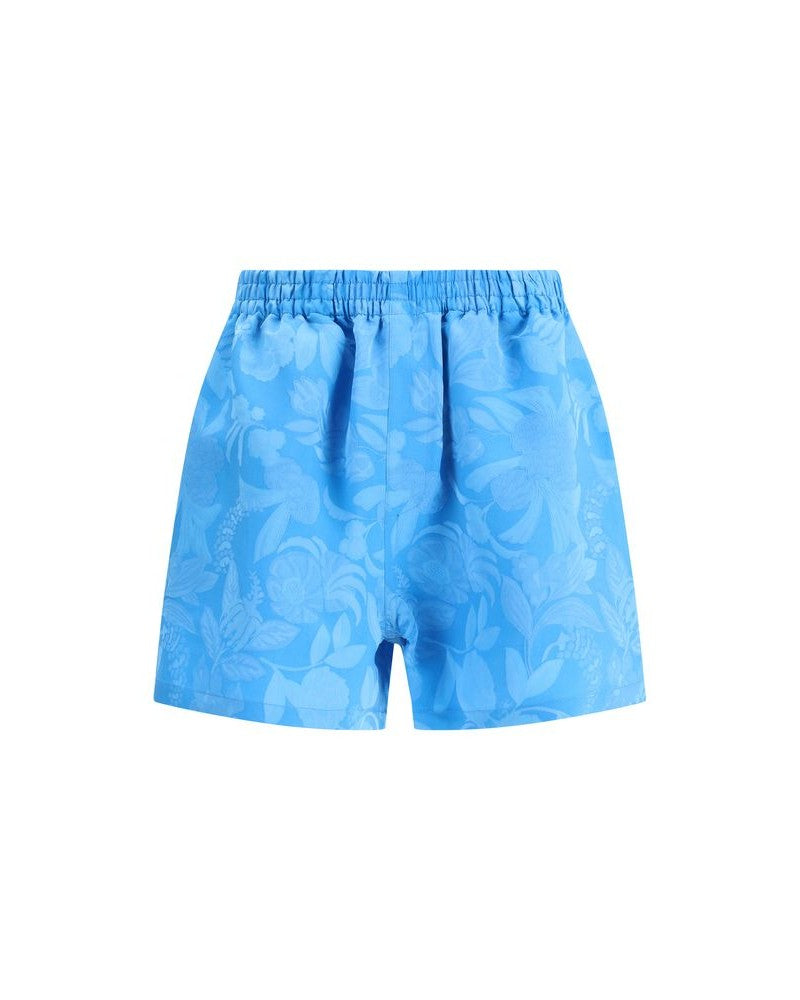 Balenciaga Floral Patterned Shorts Glam Steals