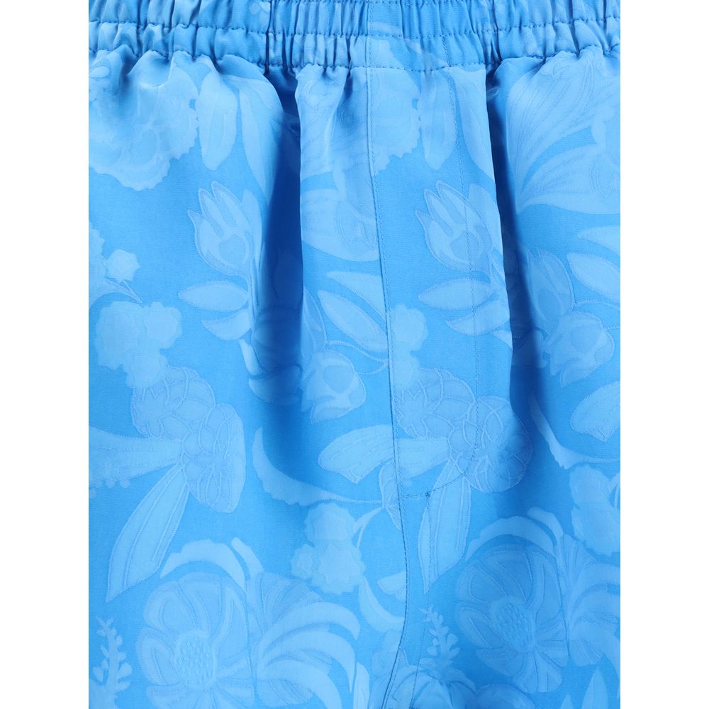 Balenciaga Floral Patterned Shorts Glam Steals