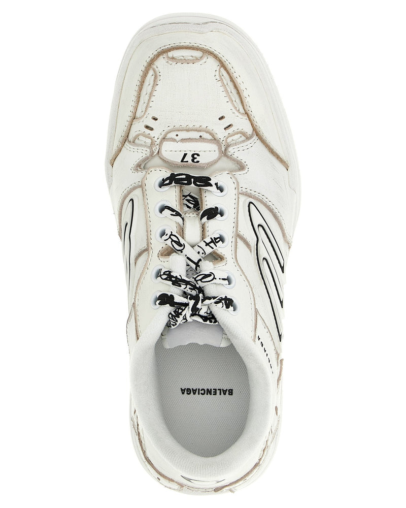 Balenciaga Hamptons Worn Out Medio Sneakers Glam Steals