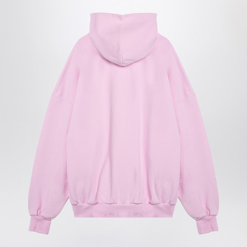 Balenciaga Hoodie over Beverly Hills pink Glam Steals