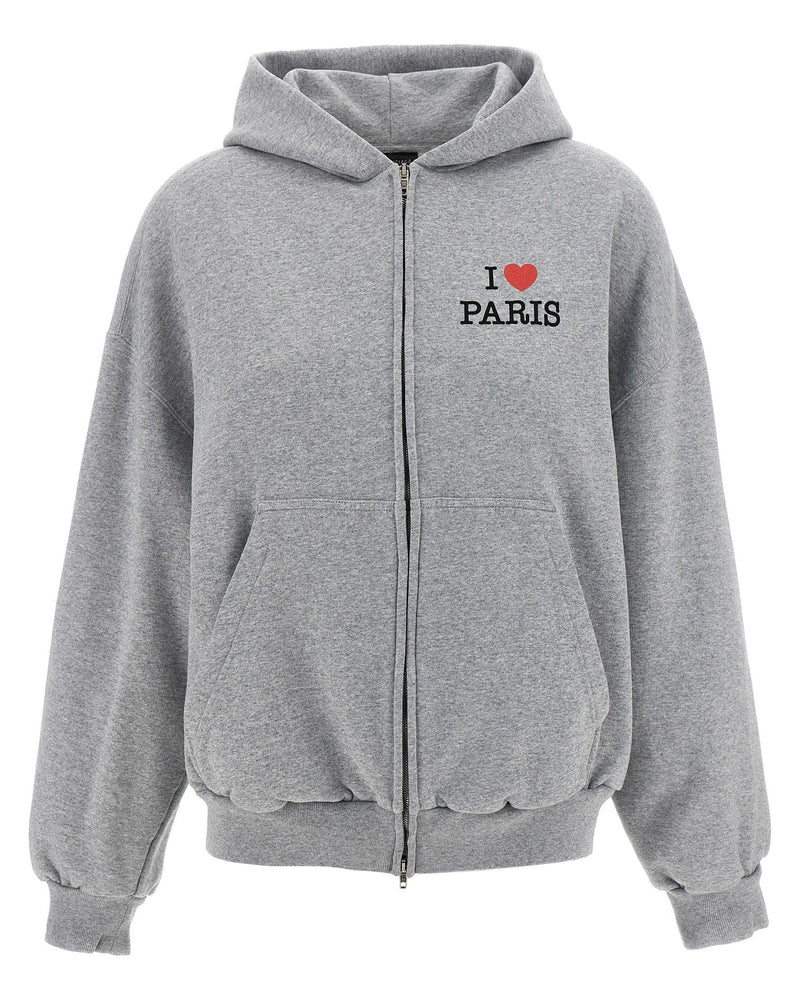 Balenciaga I Love Paris Hoodie Glam Steals