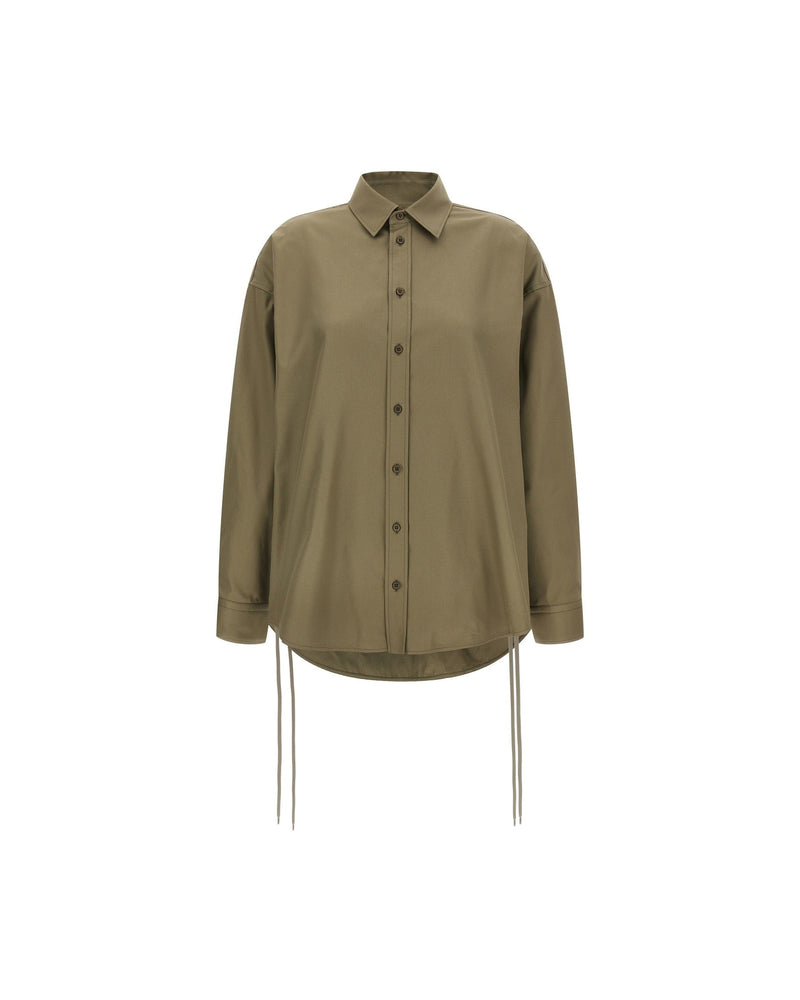 Balenciaga Lace Up Shirt Glam Steals