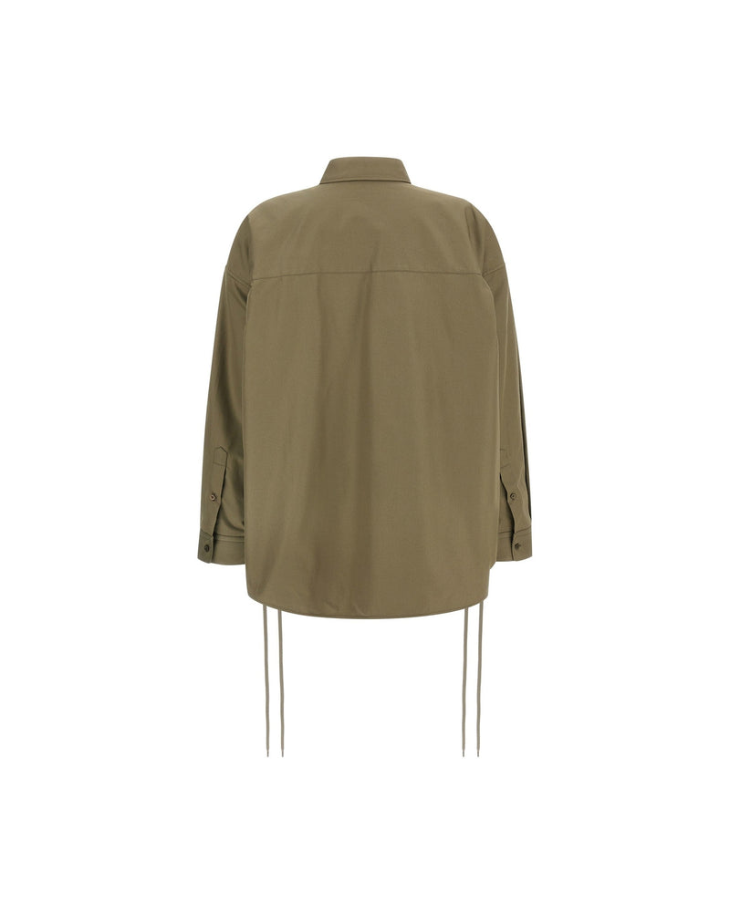 Balenciaga Lace Up Shirt Glam Steals