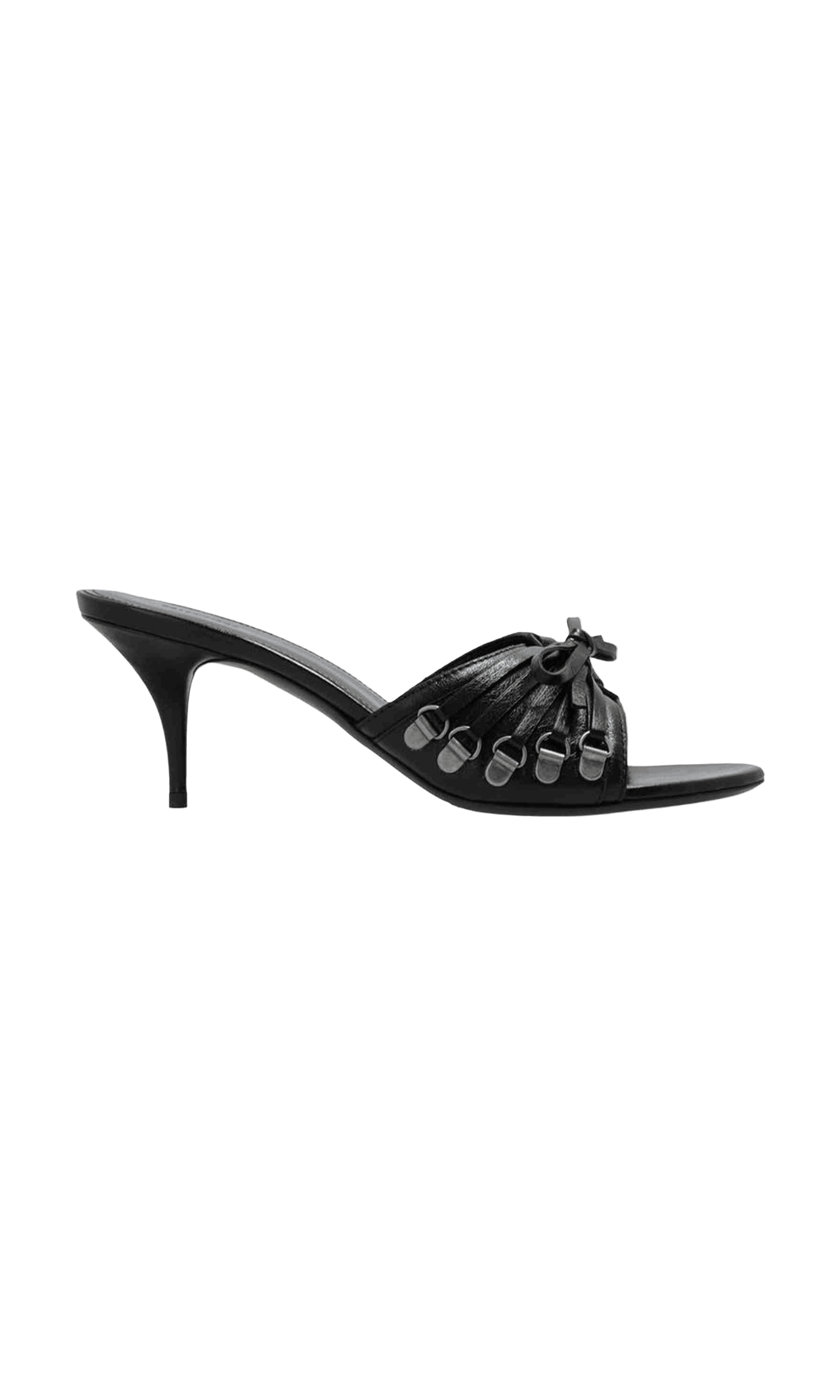 Balenciaga Leather Cagole 70 Sandals Glam Steals