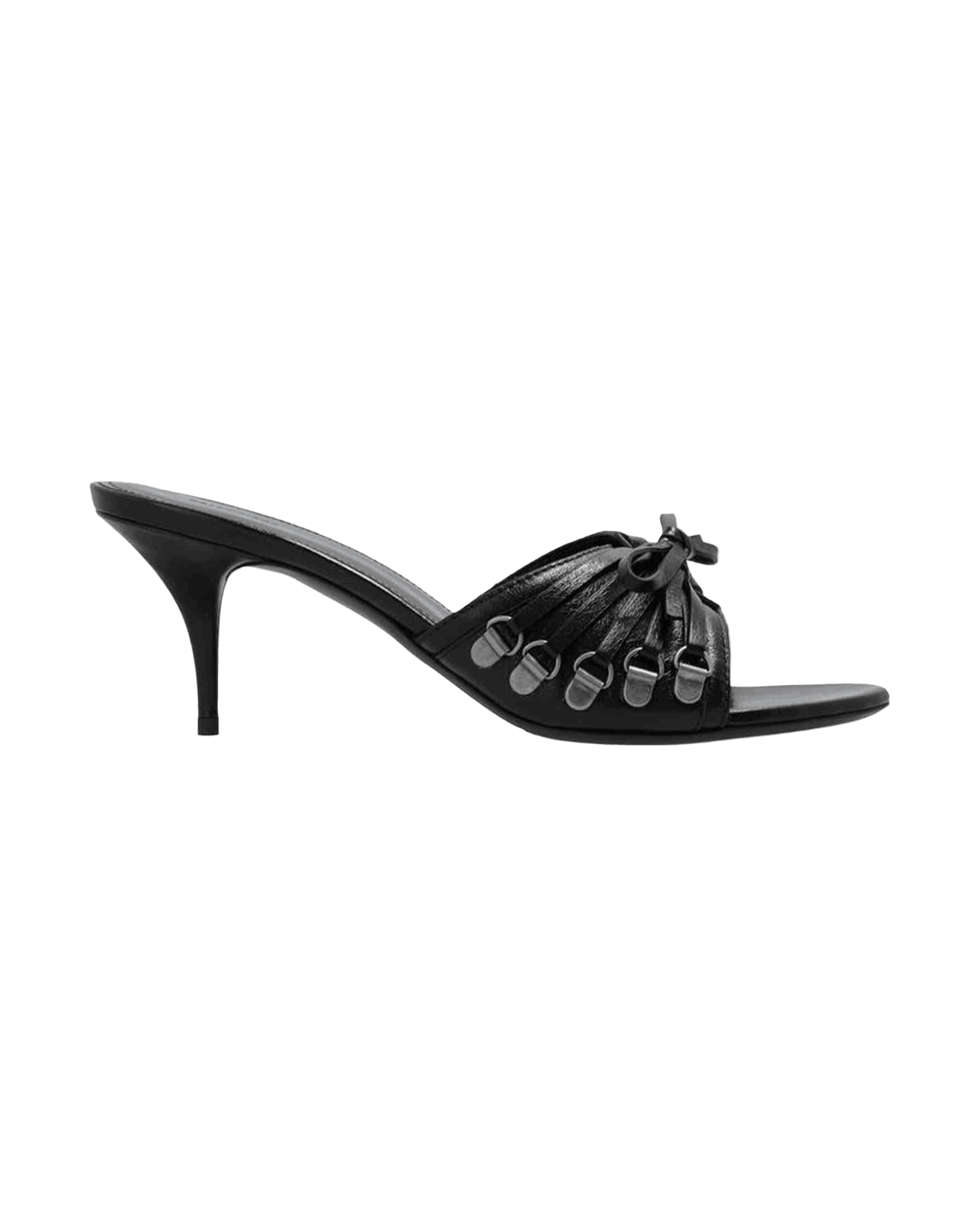 Balenciaga Leather Cagole 70 Sandals Glam Steals