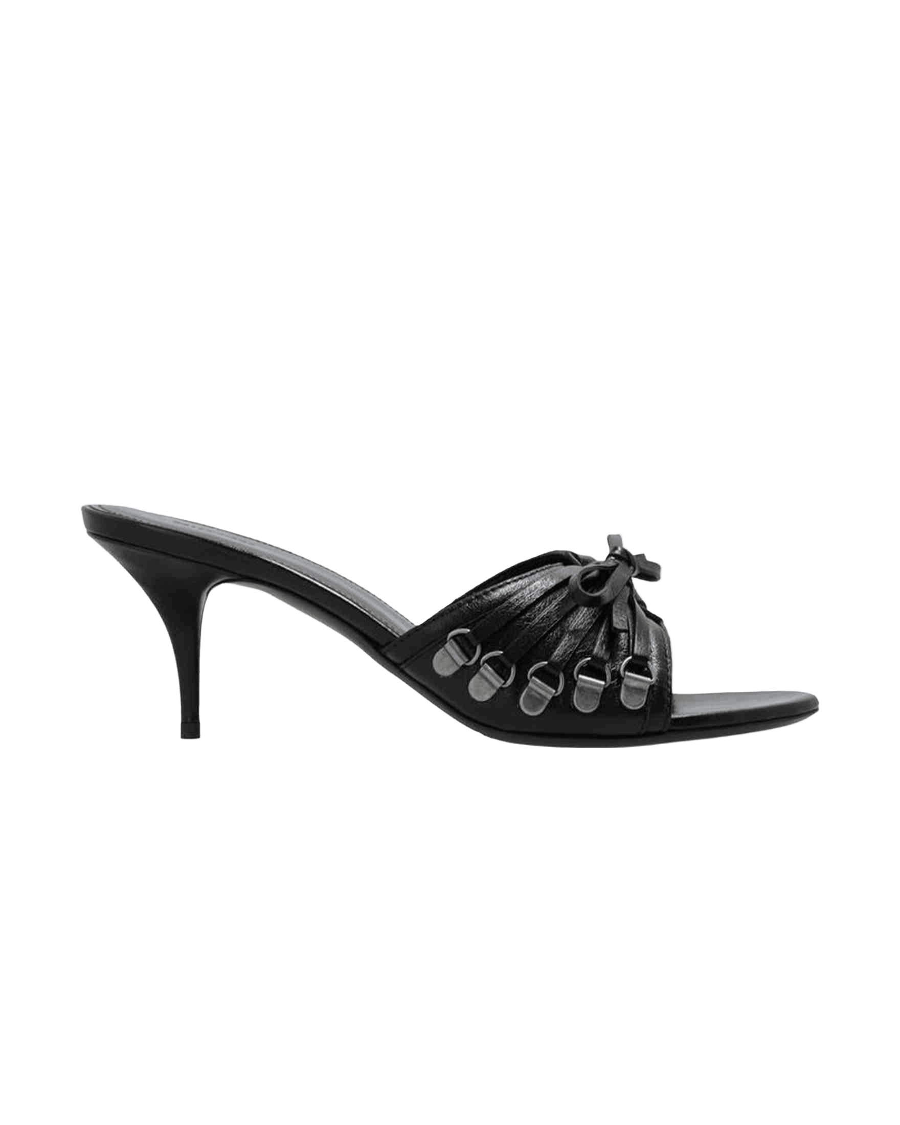 Balenciaga Leather Cagole 70 Sandals Glam Steals
