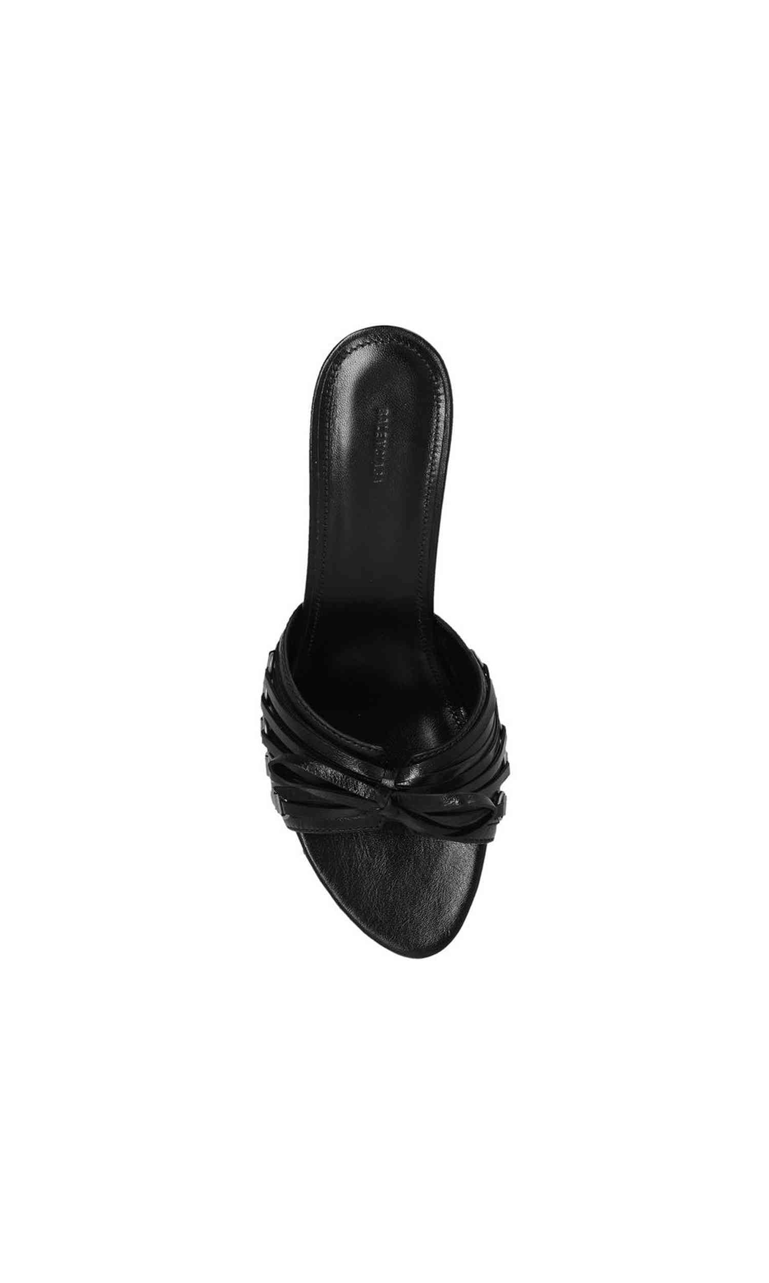 Balenciaga Leather Cagole 70 Sandals Glam Steals