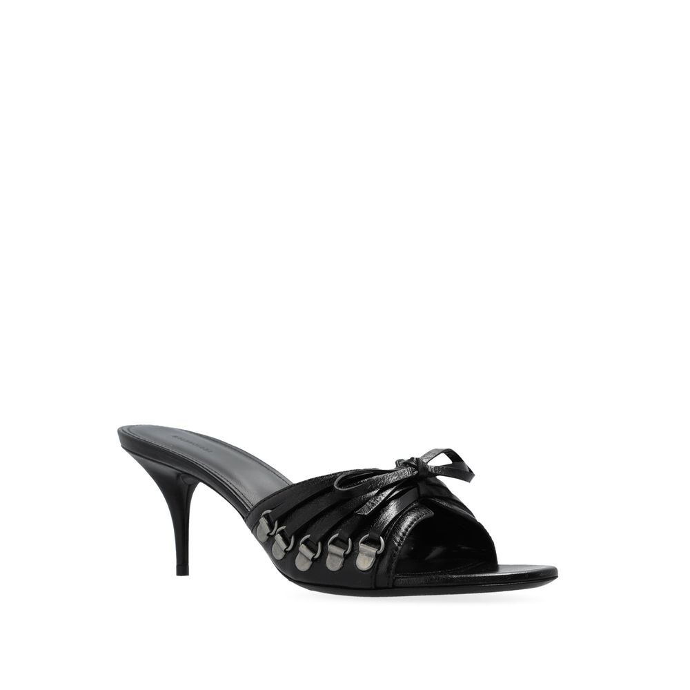 Balenciaga Leather Cagole 70 Sandals Glam Steals