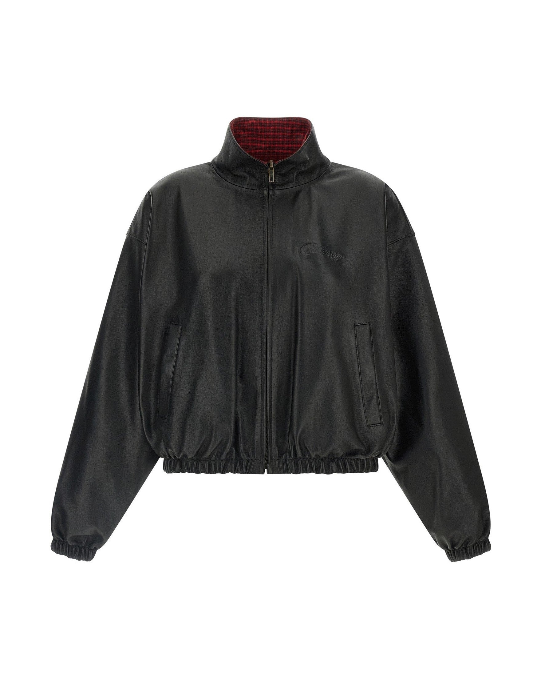 Balenciaga Leather Reversible Jacket