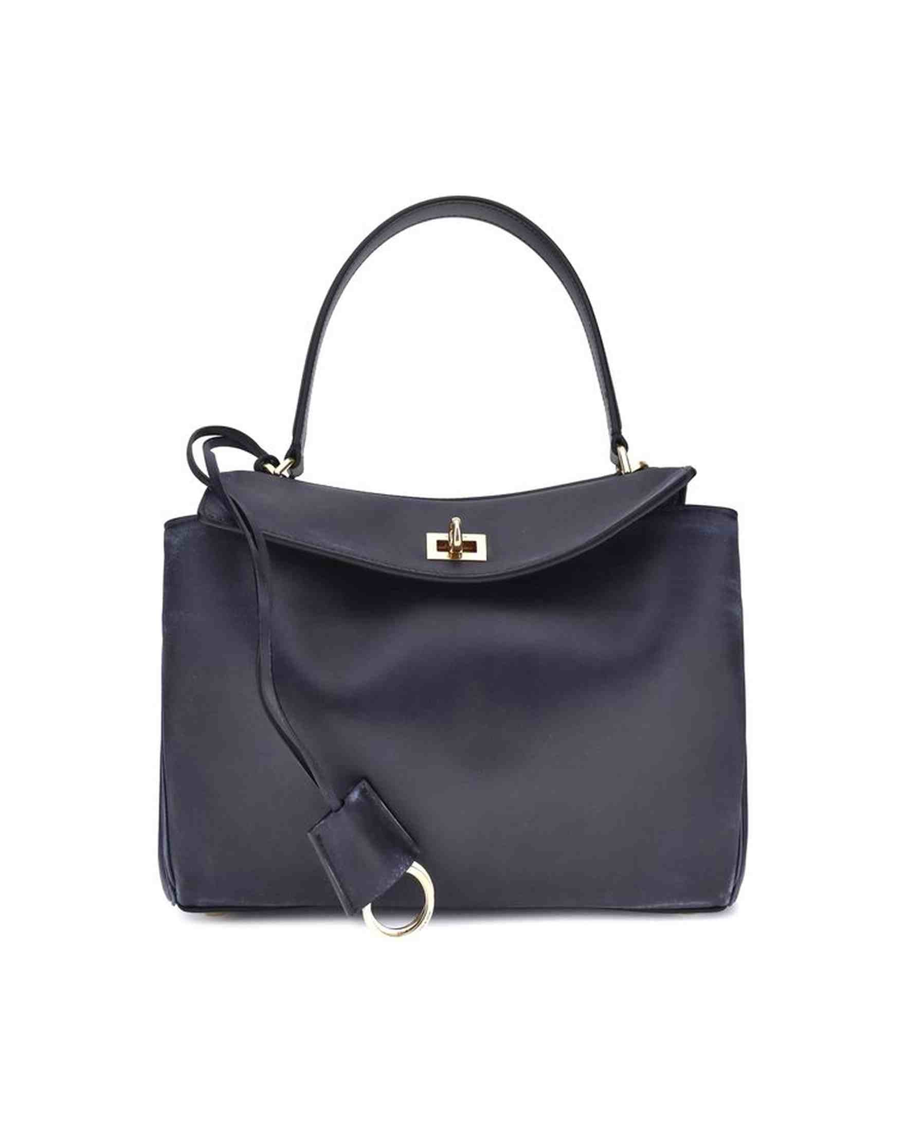 Balenciaga Leather Rodeo Small Shoulder Bag In Used Effect Glam Steals