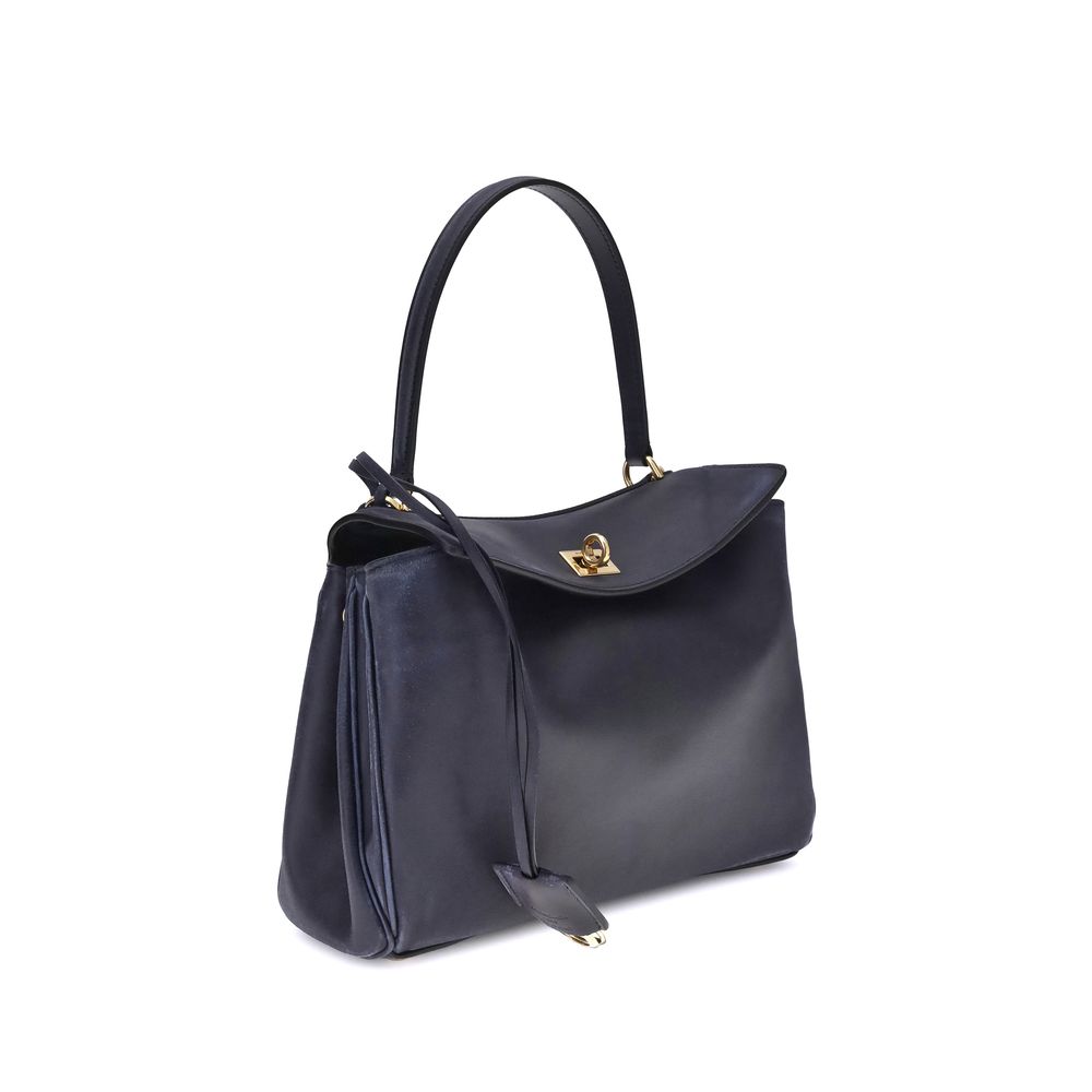 Balenciaga Leather Rodeo Small Shoulder Bag In Used Effect Glam Steals