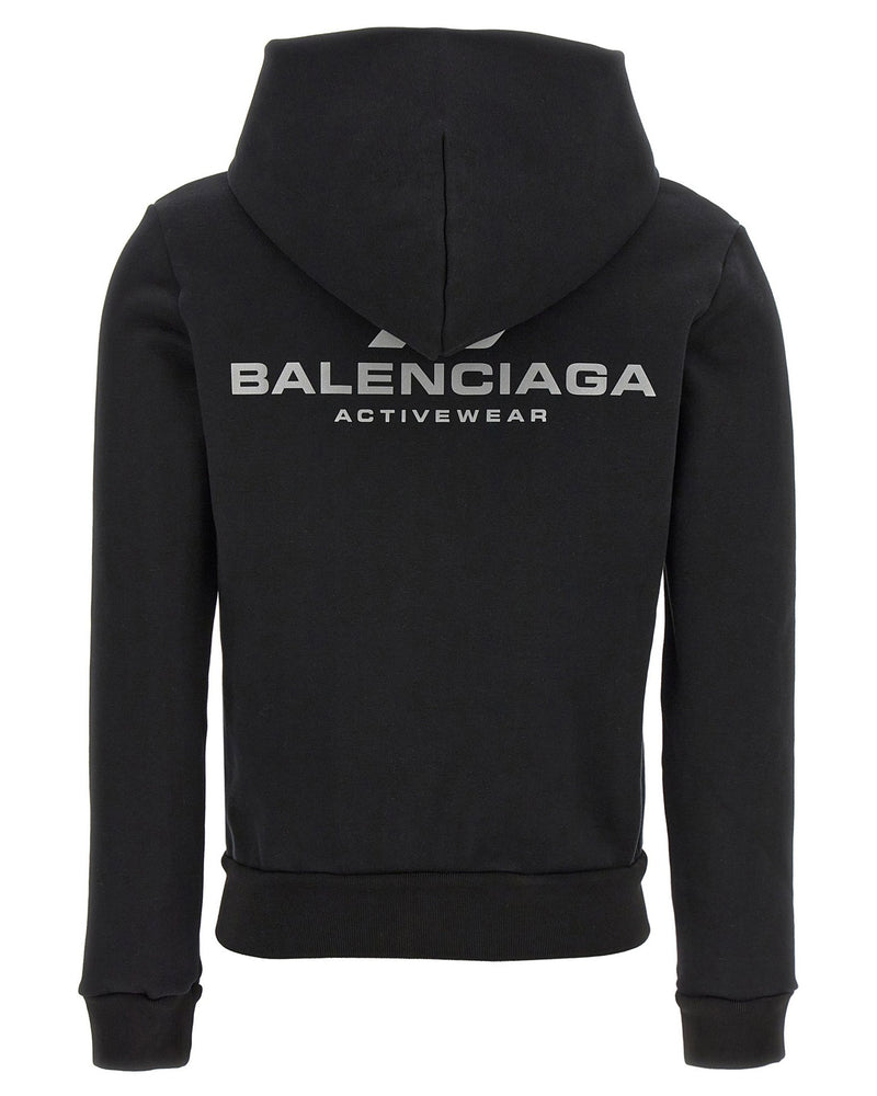 Balenciaga Logo Print Hoodie Glam Steals
