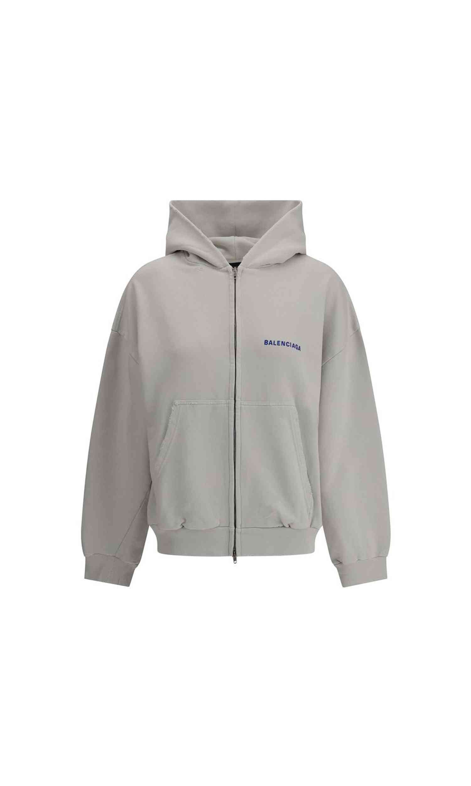 Balenciaga Logoed Hoodie Glam Steals