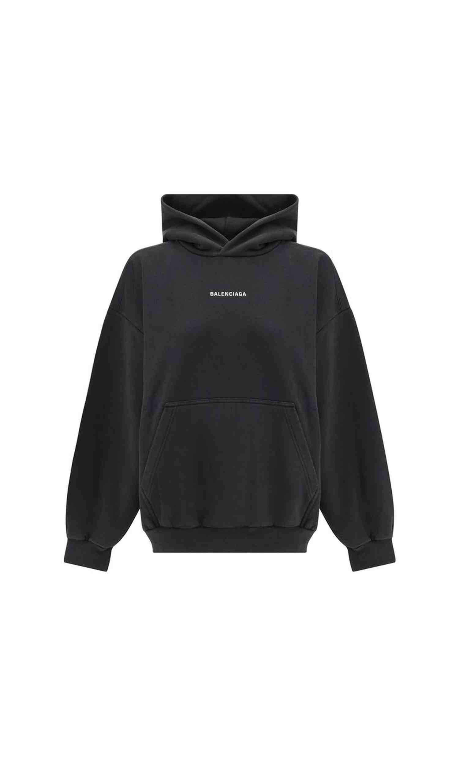 Balenciaga Logoed Hoodie Glam Steals