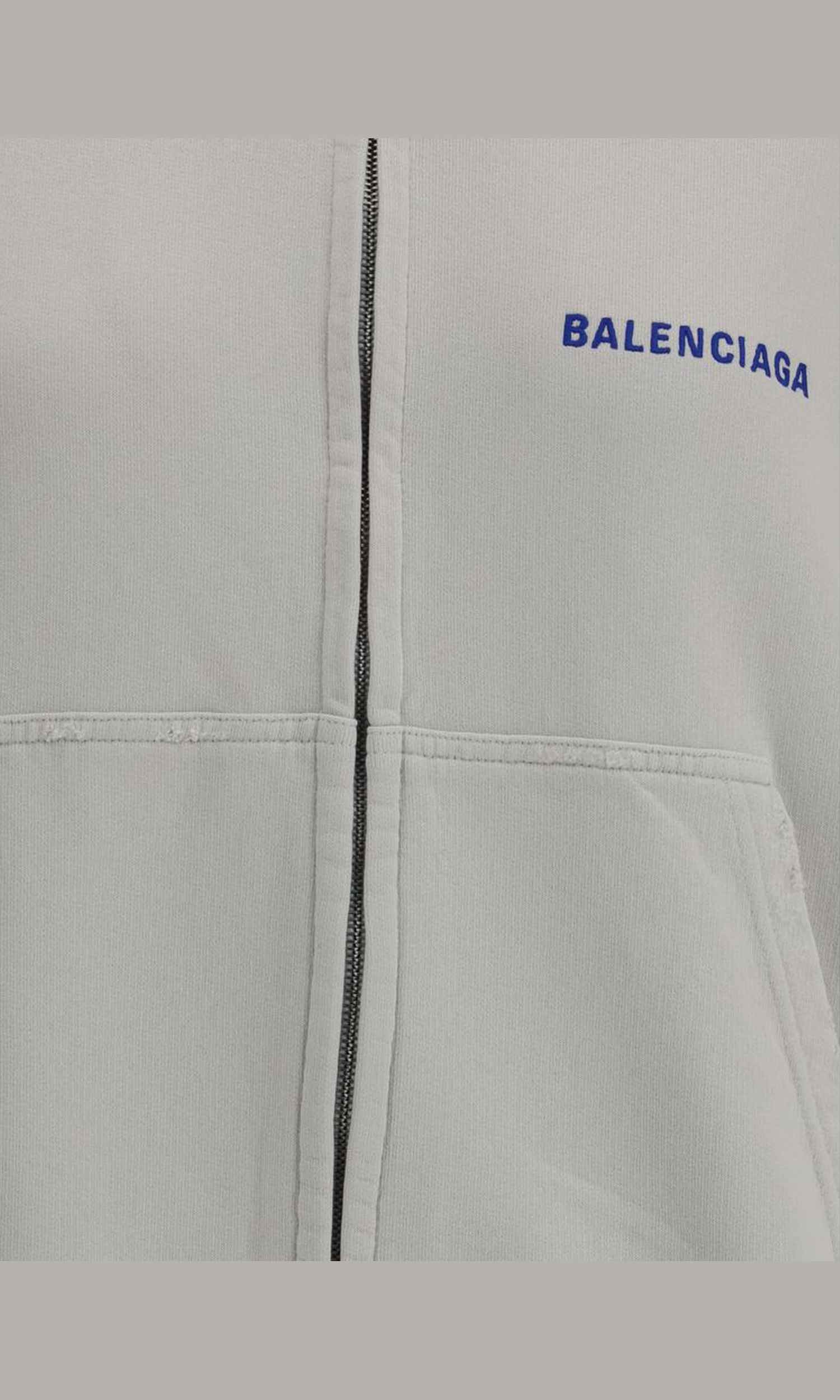 Balenciaga Logoed Hoodie Glam Steals