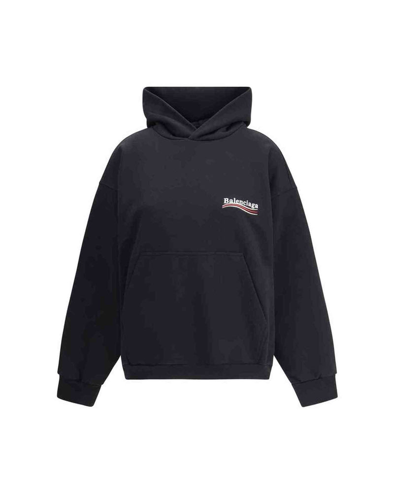 Balenciaga Logoed Hoodie Glam Steals