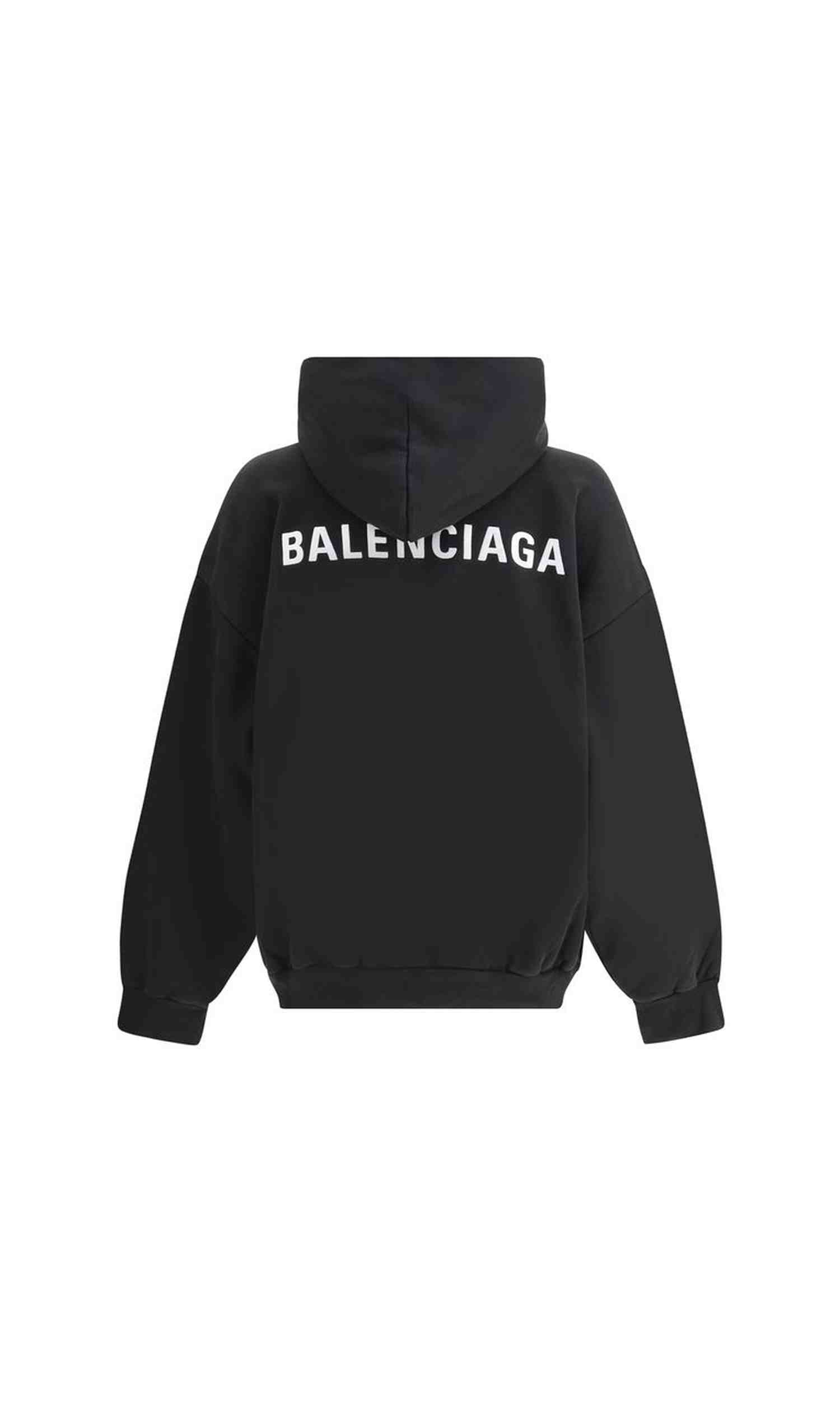 Balenciaga Logoed Hoodie Glam Steals