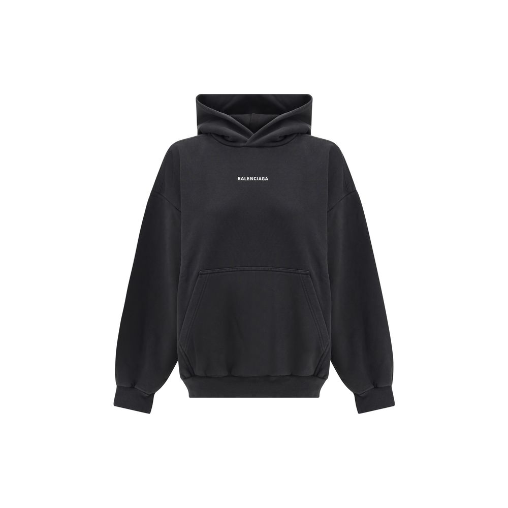 Balenciaga Logoed Hoodie Glam Steals