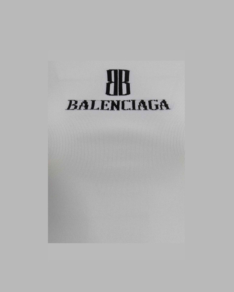 Balenciaga Logoed Top Glam Steals