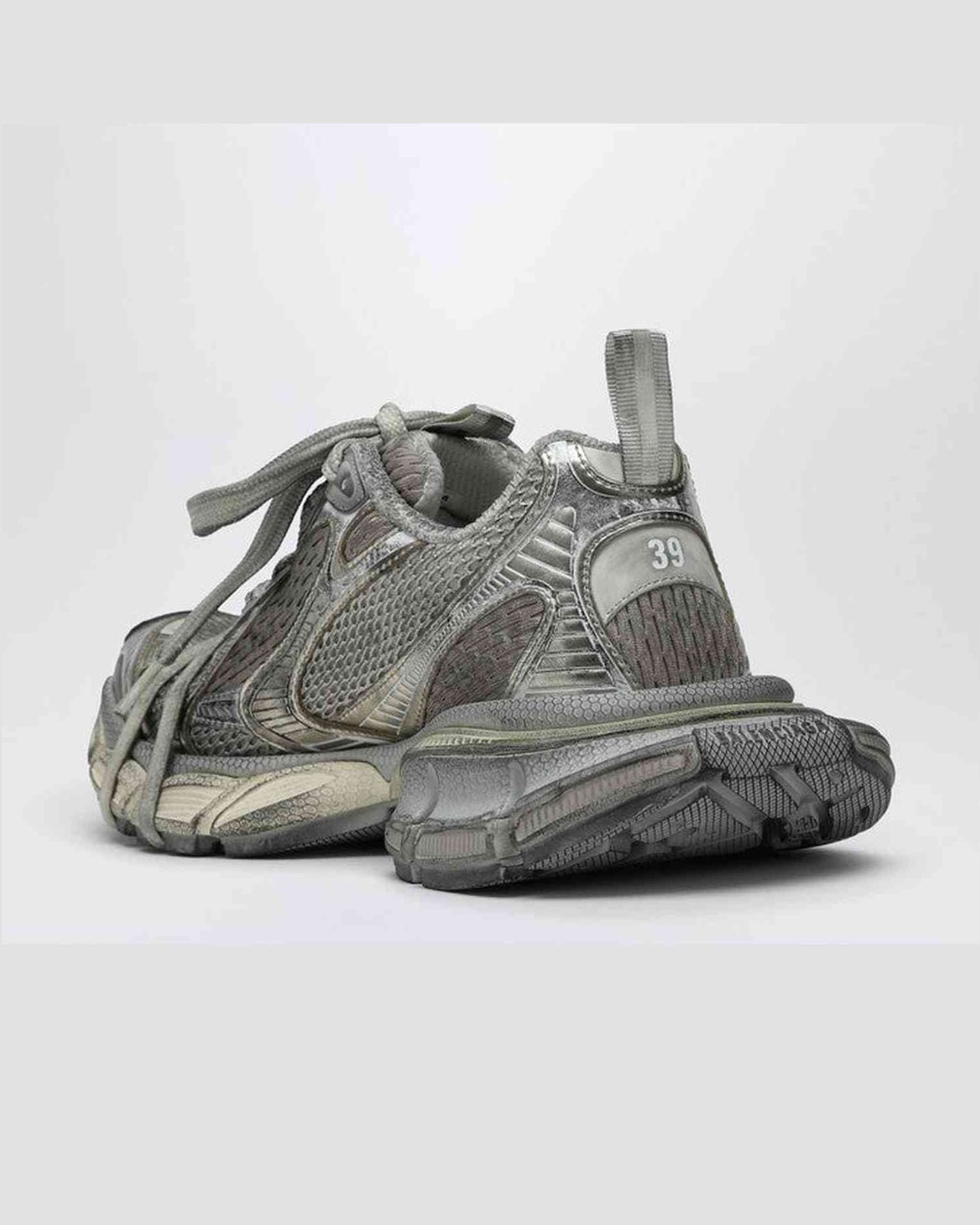 Balenciaga Mesh 3xl Eggshell Coloured Sneaker Glam Steals