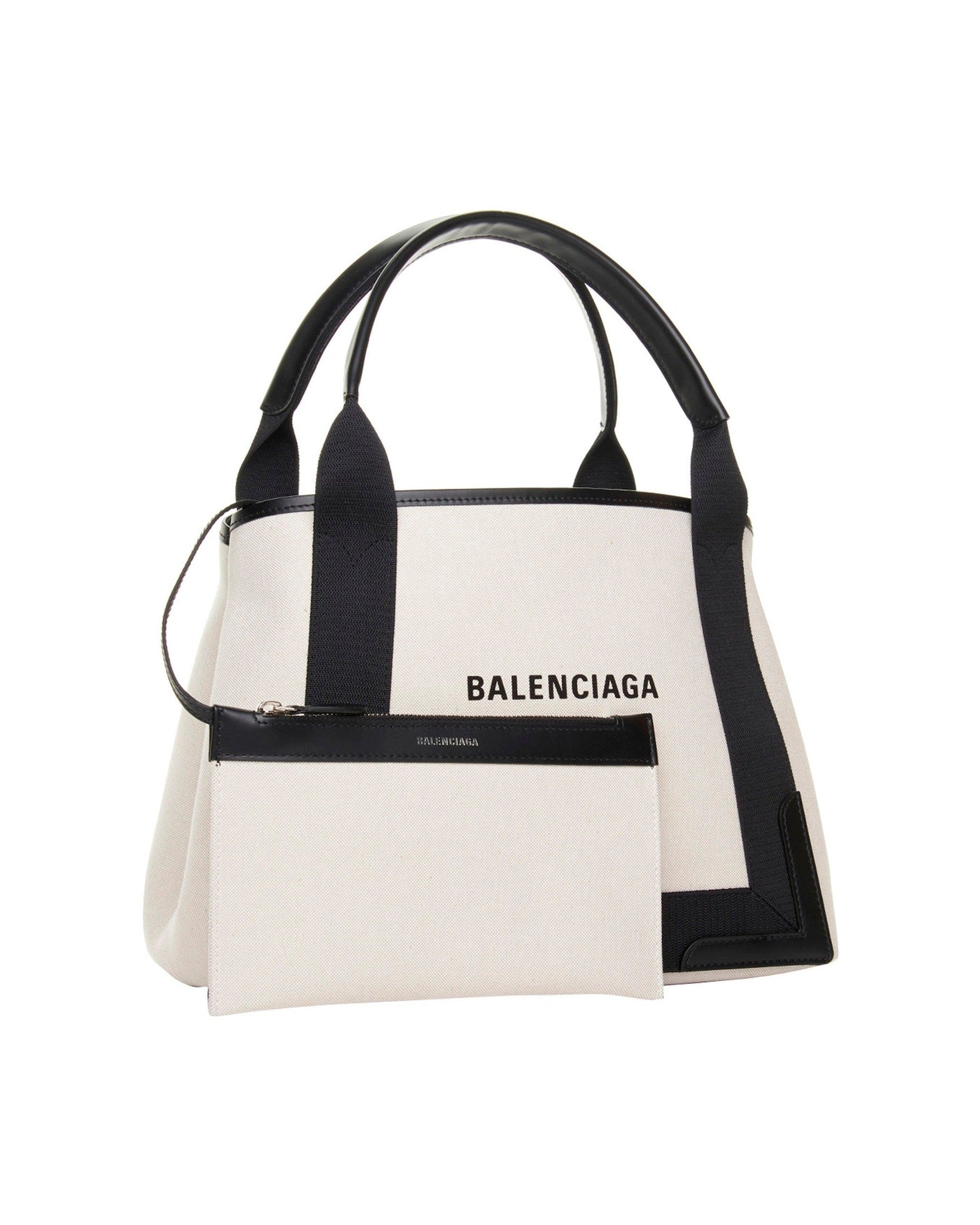 Balenciaga Navy Cabas Small Shopping Bag Shopper