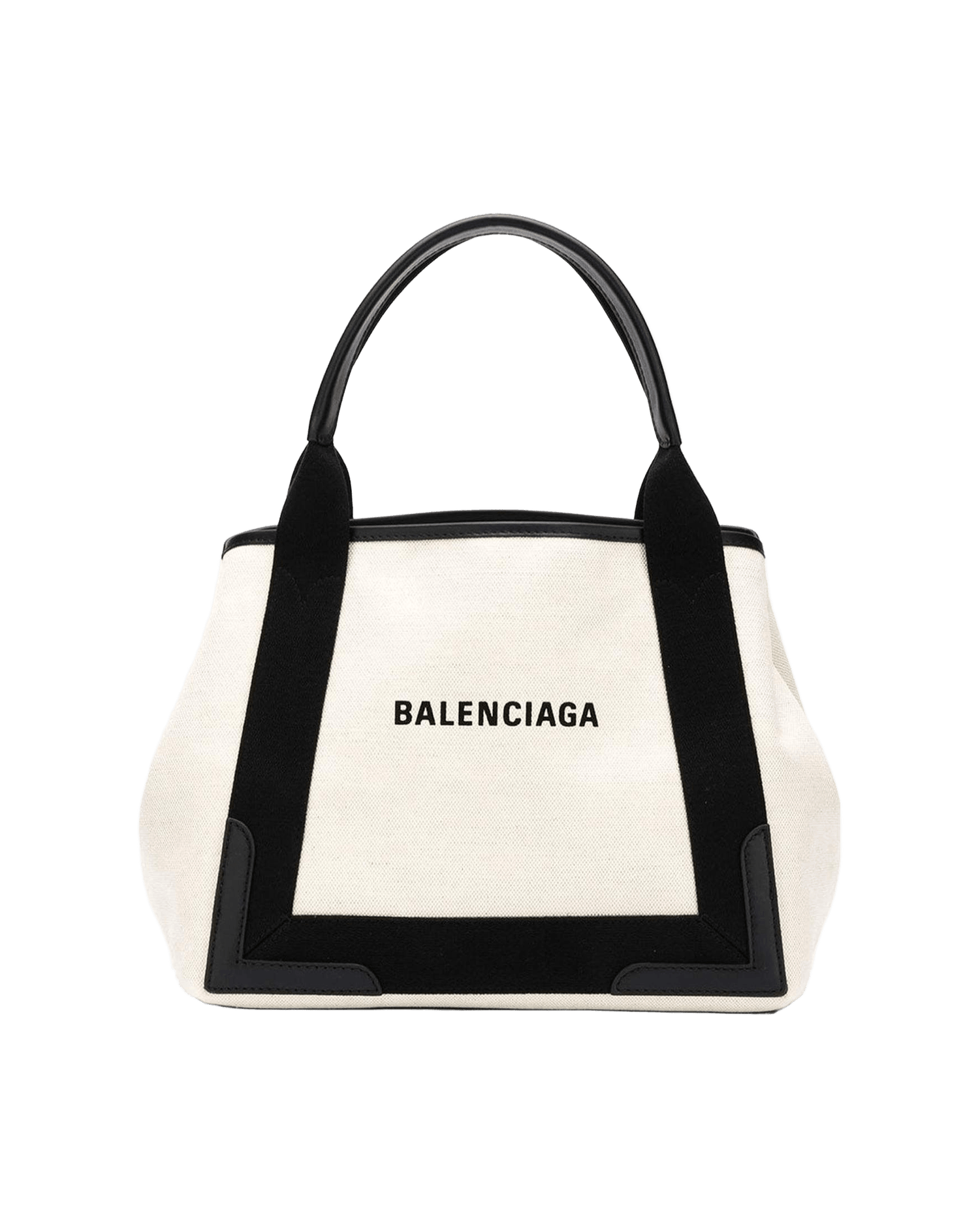 Balenciaga Navy Small Cabas Tote Bag Glam Steals